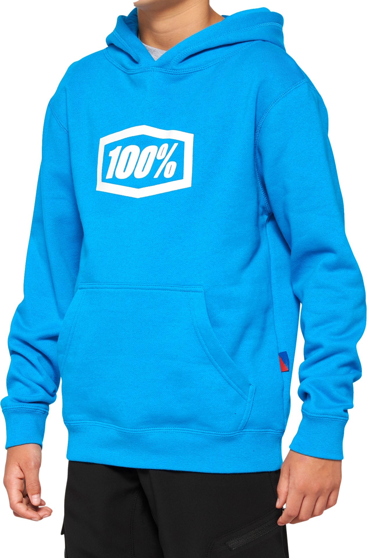 100% Icon Fleece Youth Pullover Hoodie - ABC Bikes