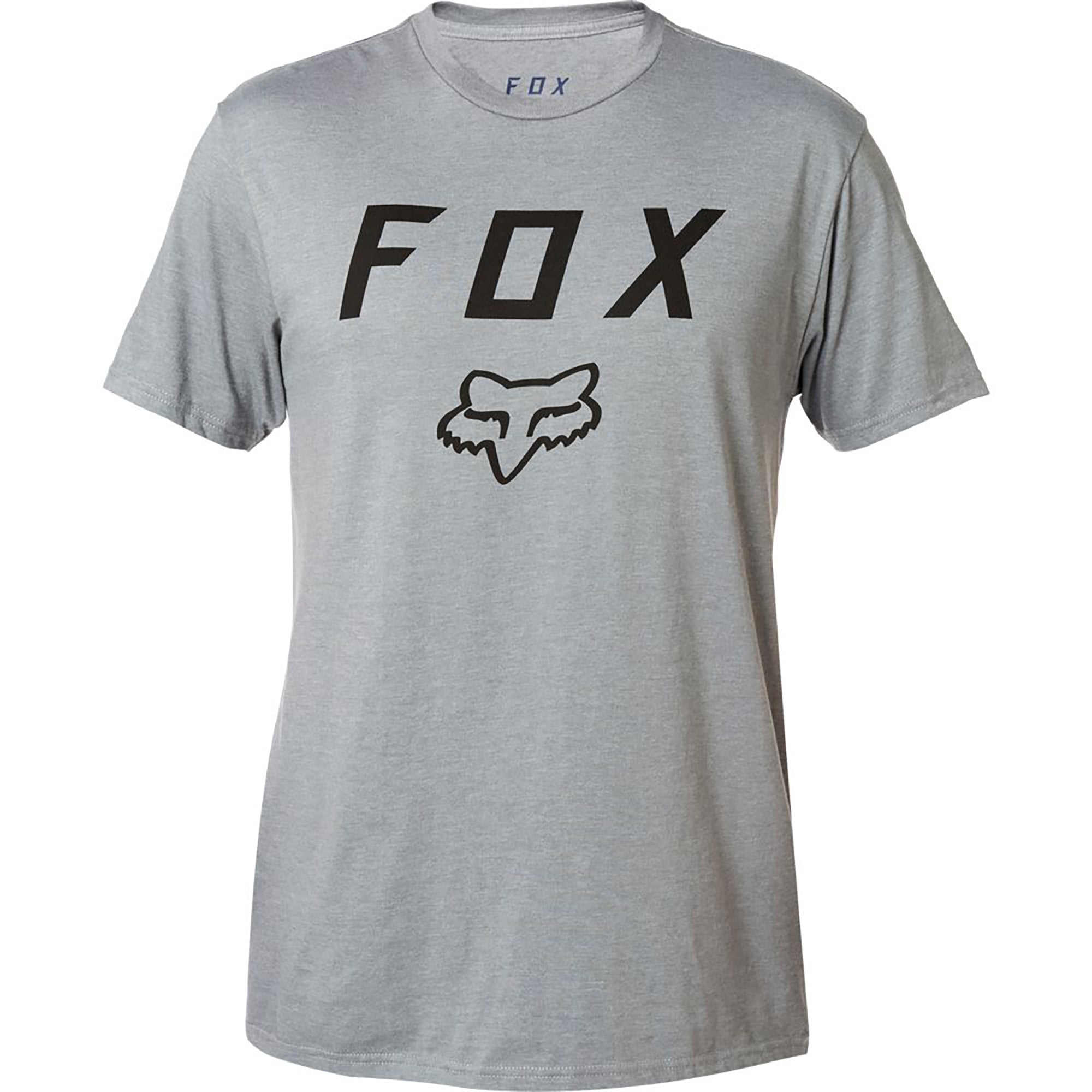 Fox Legacy Moth Mens SS T-Shirt SM Heather Graphite | ABC Bikes