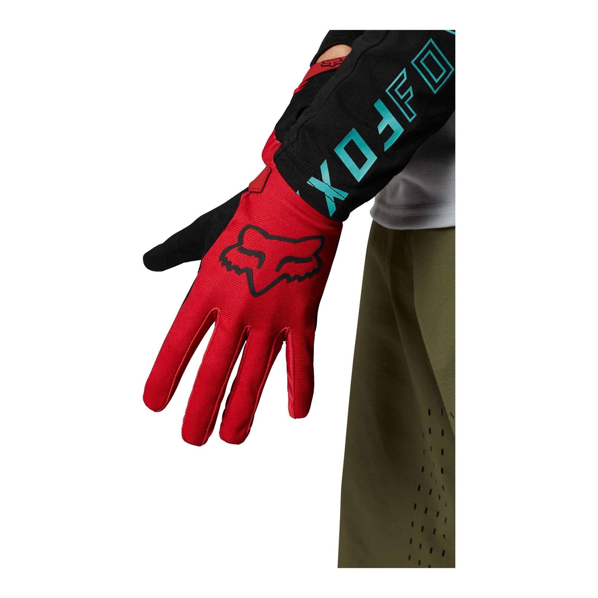 Fox Ranger Mens MTB Gloves SM Chili | ABC Bikes