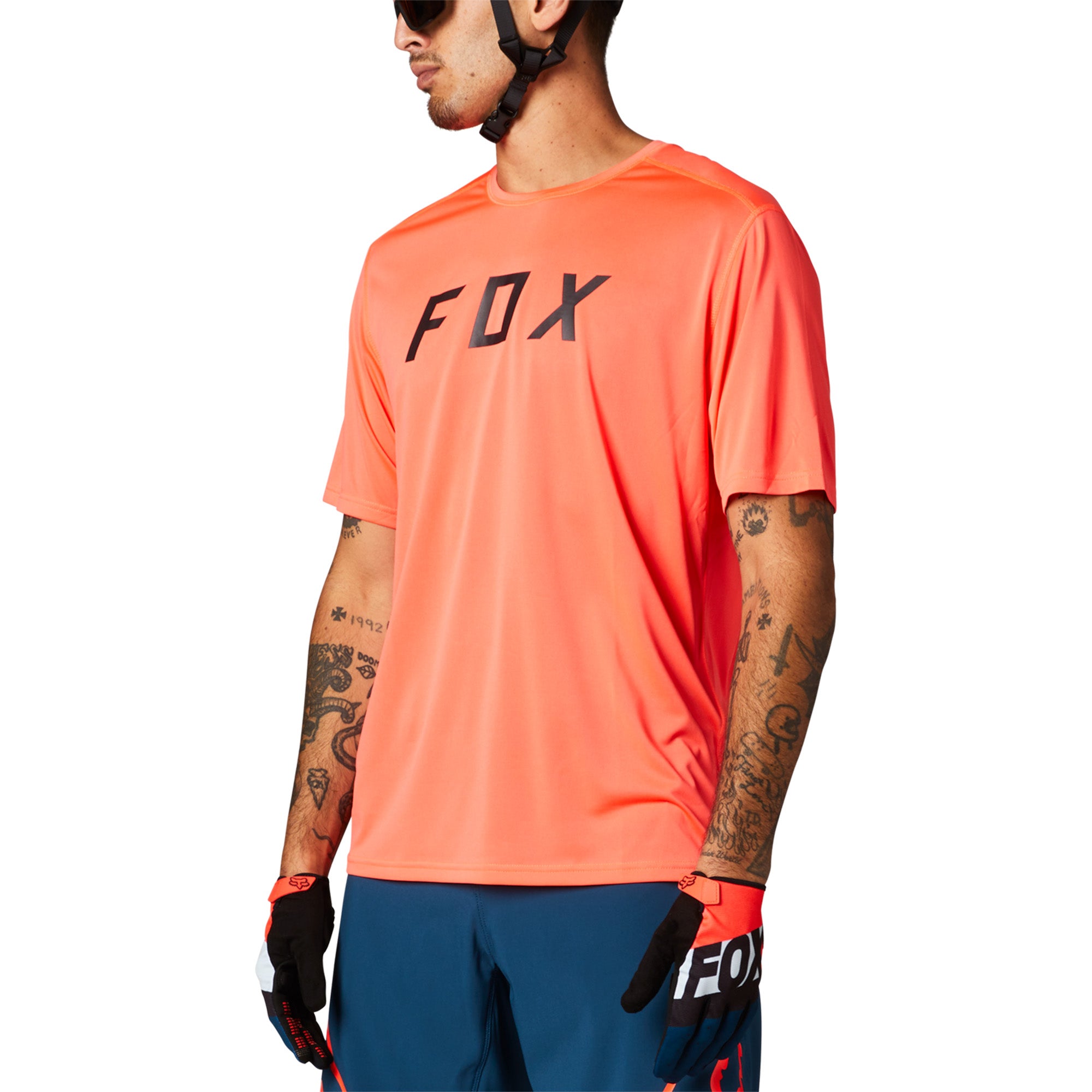 Fox Ranger DriRelease FOX SS MTB Jersey SM Atomic Punch | ABC Bikes