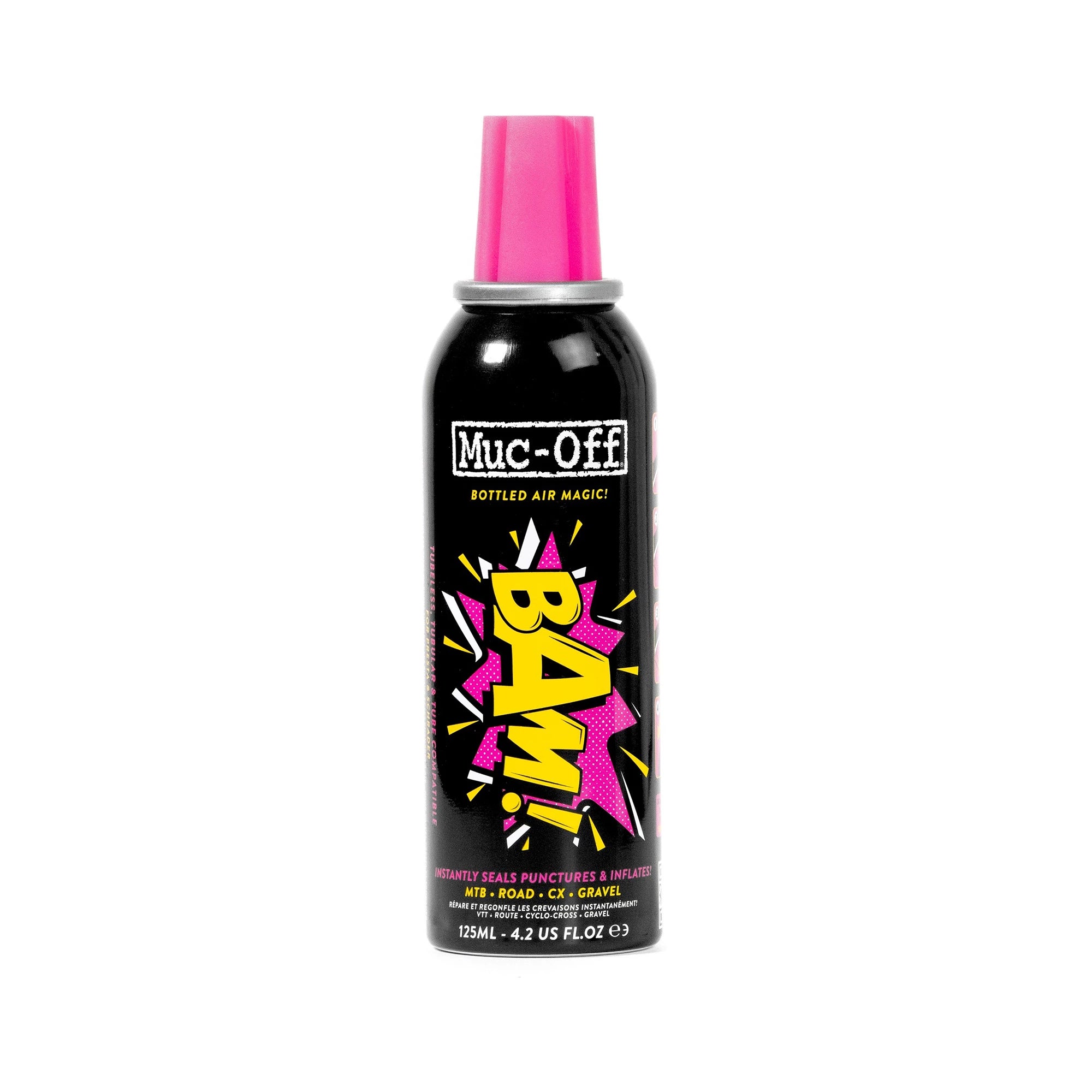 Muc-Off B.A.M! Instant Puncture Repair 125ml | ABC Bikes