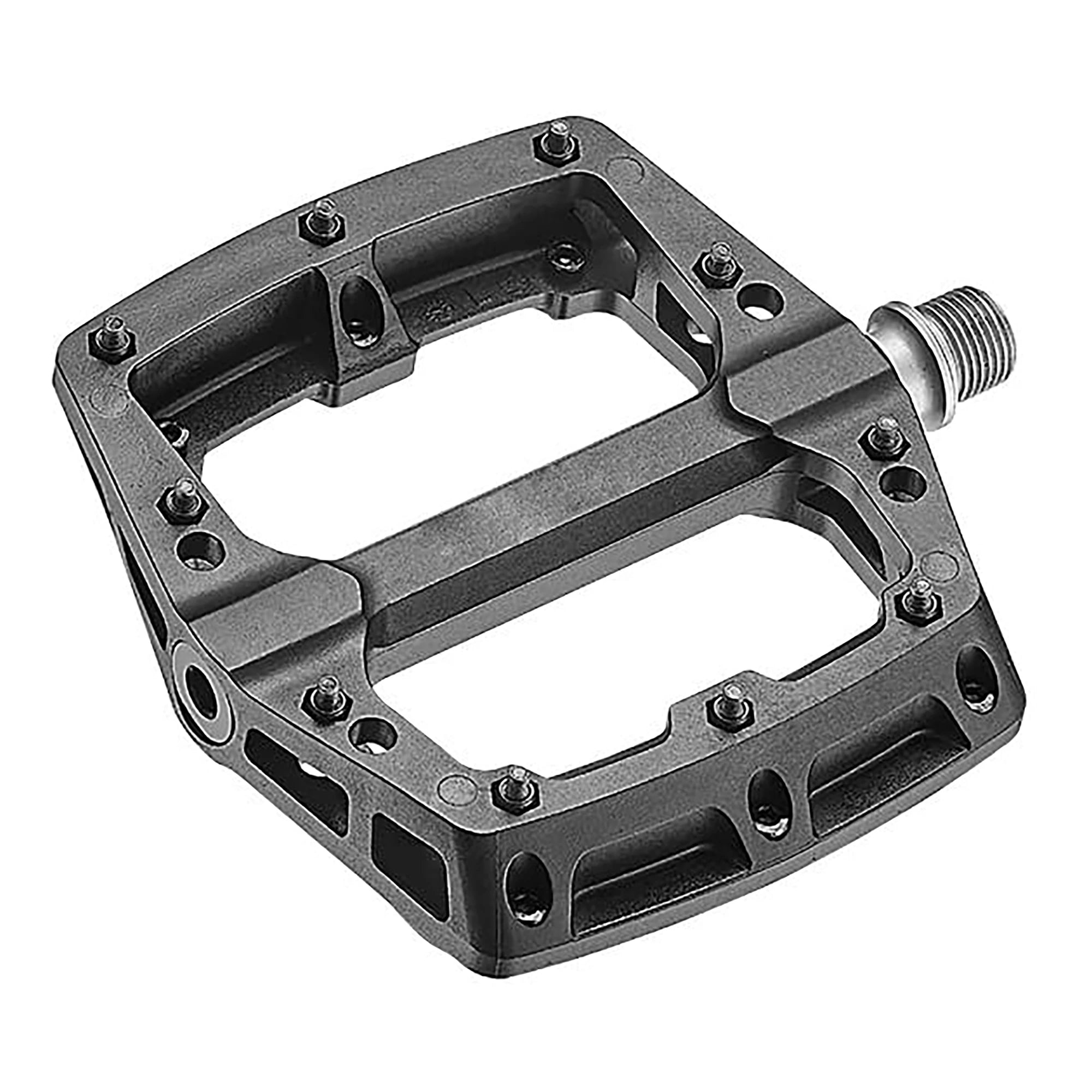 Ryfe Ghost Rider platform pedals for bike parts, featuring durable construction and a sleek design for cycling enthusiasts.