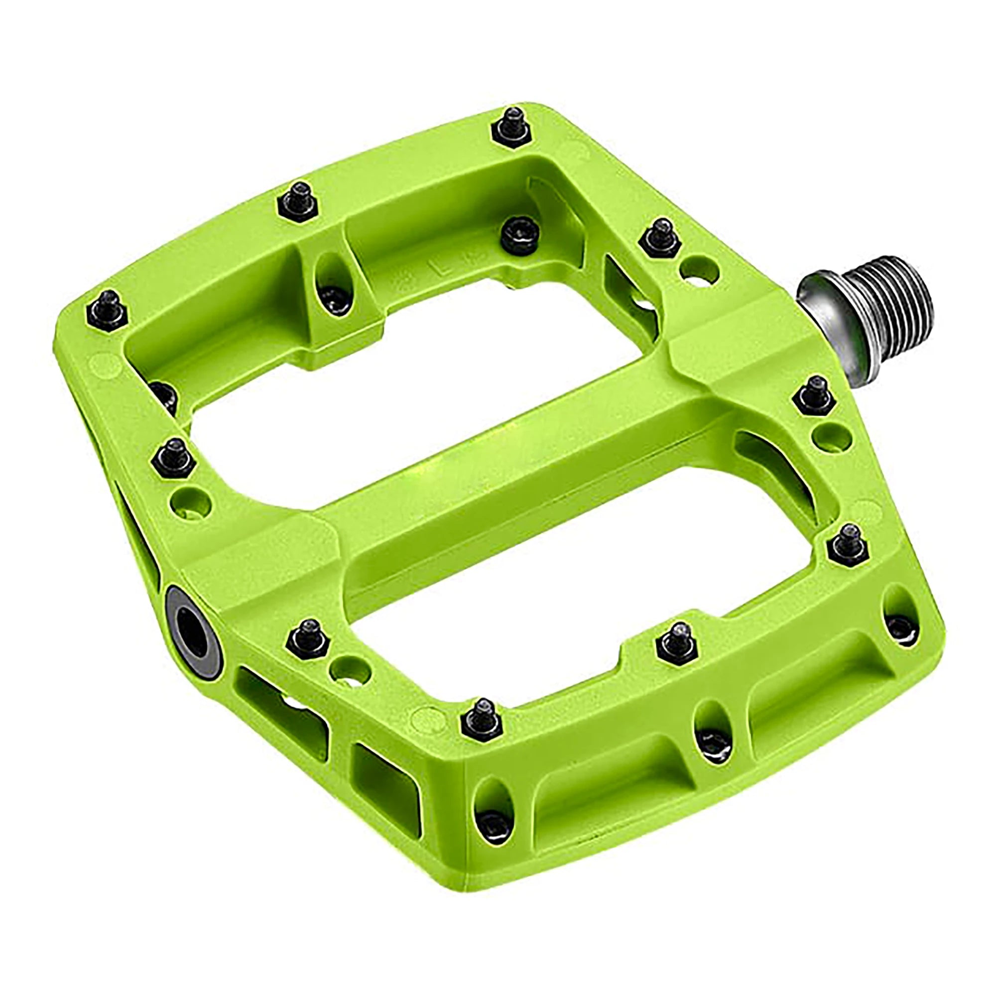 Ryfe Ghost Rider platform pedals for bikes, featuring durable construction and a sleek design suitable for mountain or BMX riding.
