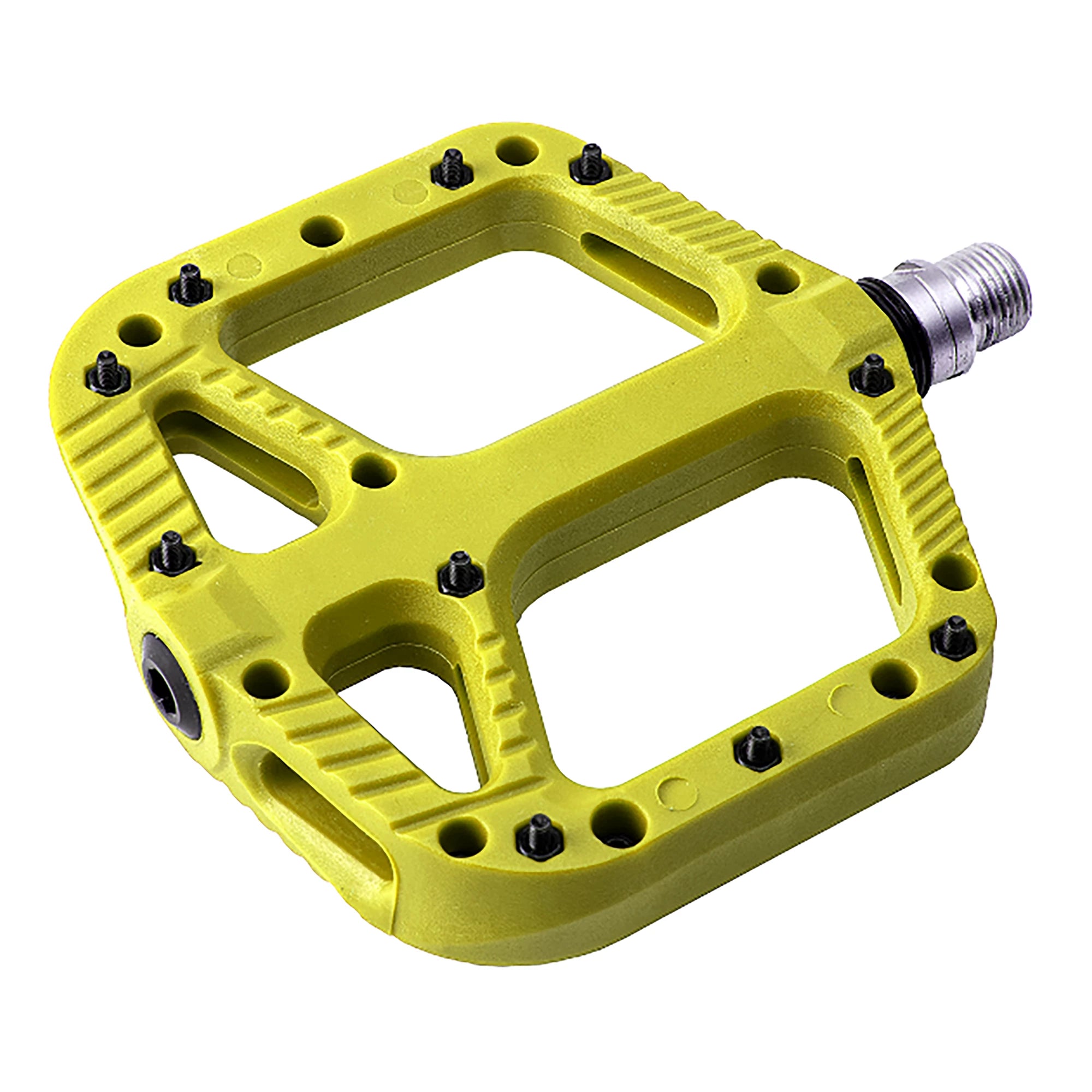 Ryfe Sasquatch platform bicycle pedals featuring durable metal construction and wide grip surface for enhanced cycling performance.