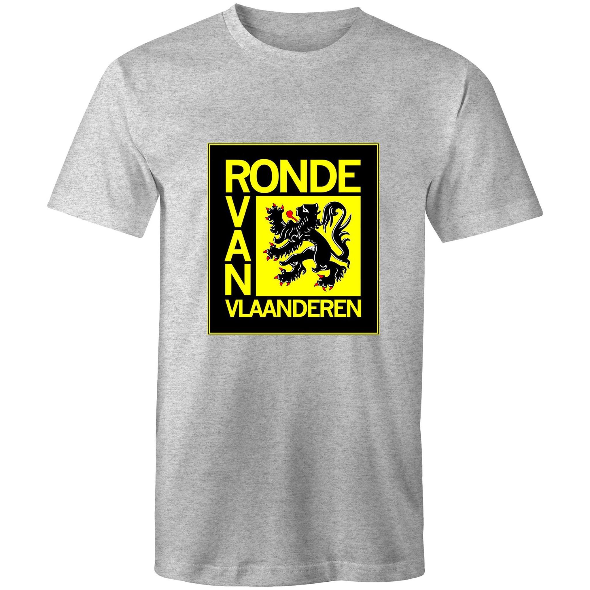 Ronde van Vlaanderen T-Shirt Grey Marle Small | ABC Bikes
