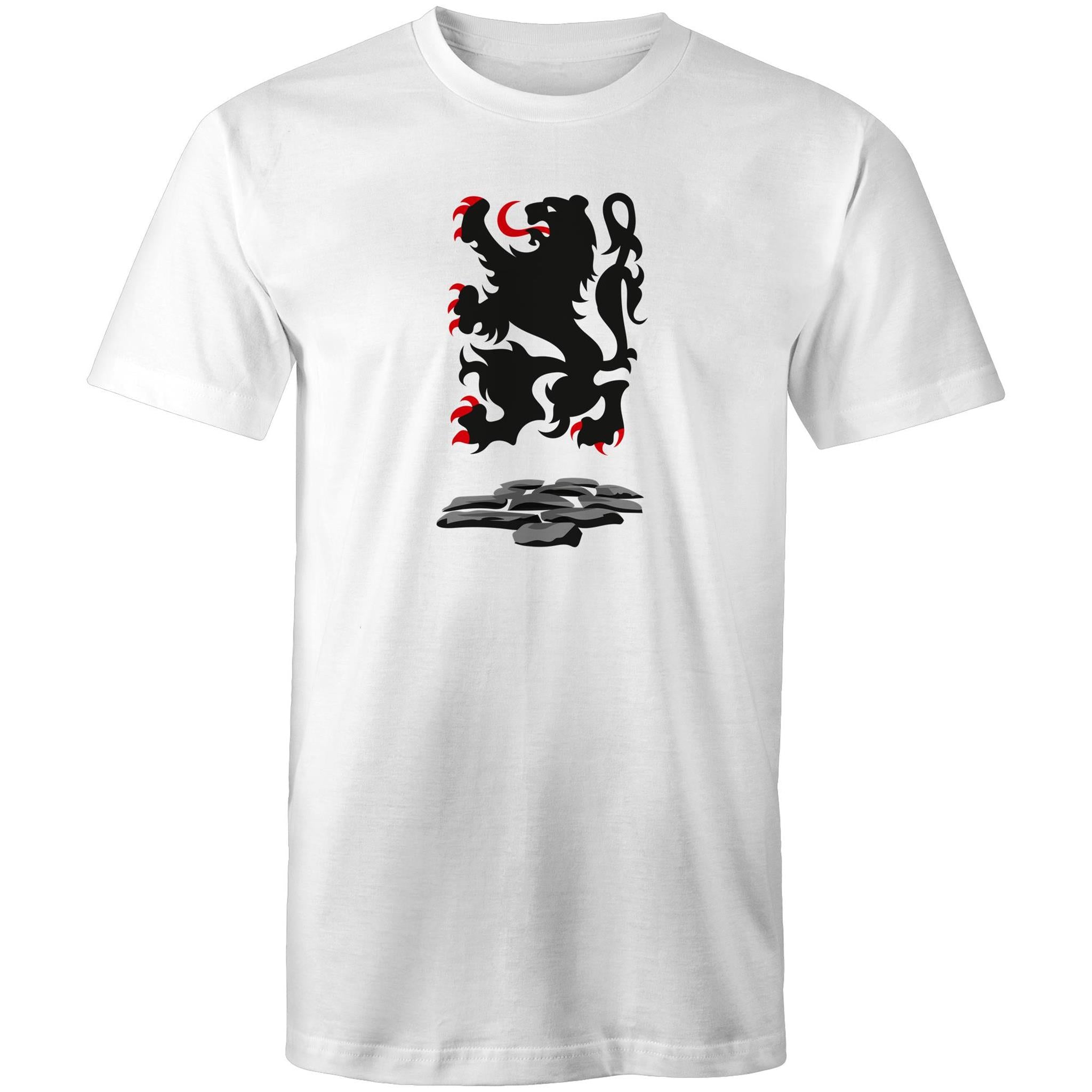 Lion of Flanders T-Shirt White Small | ABC Bikes
