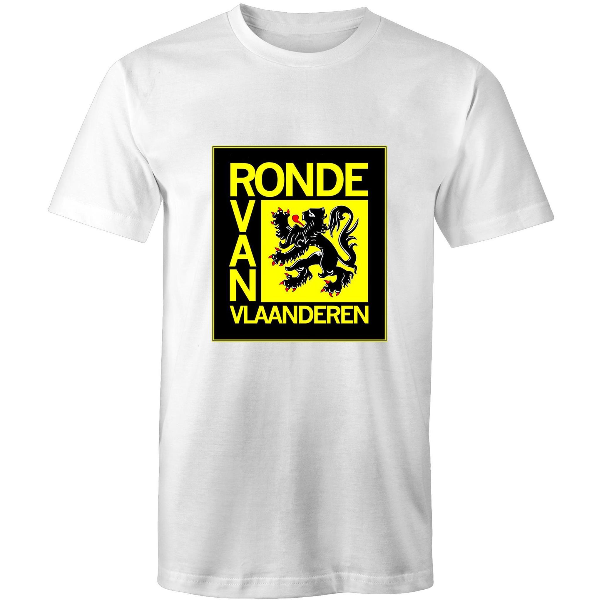 Ronde van Vlaanderen T-Shirt White Small | ABC Bikes