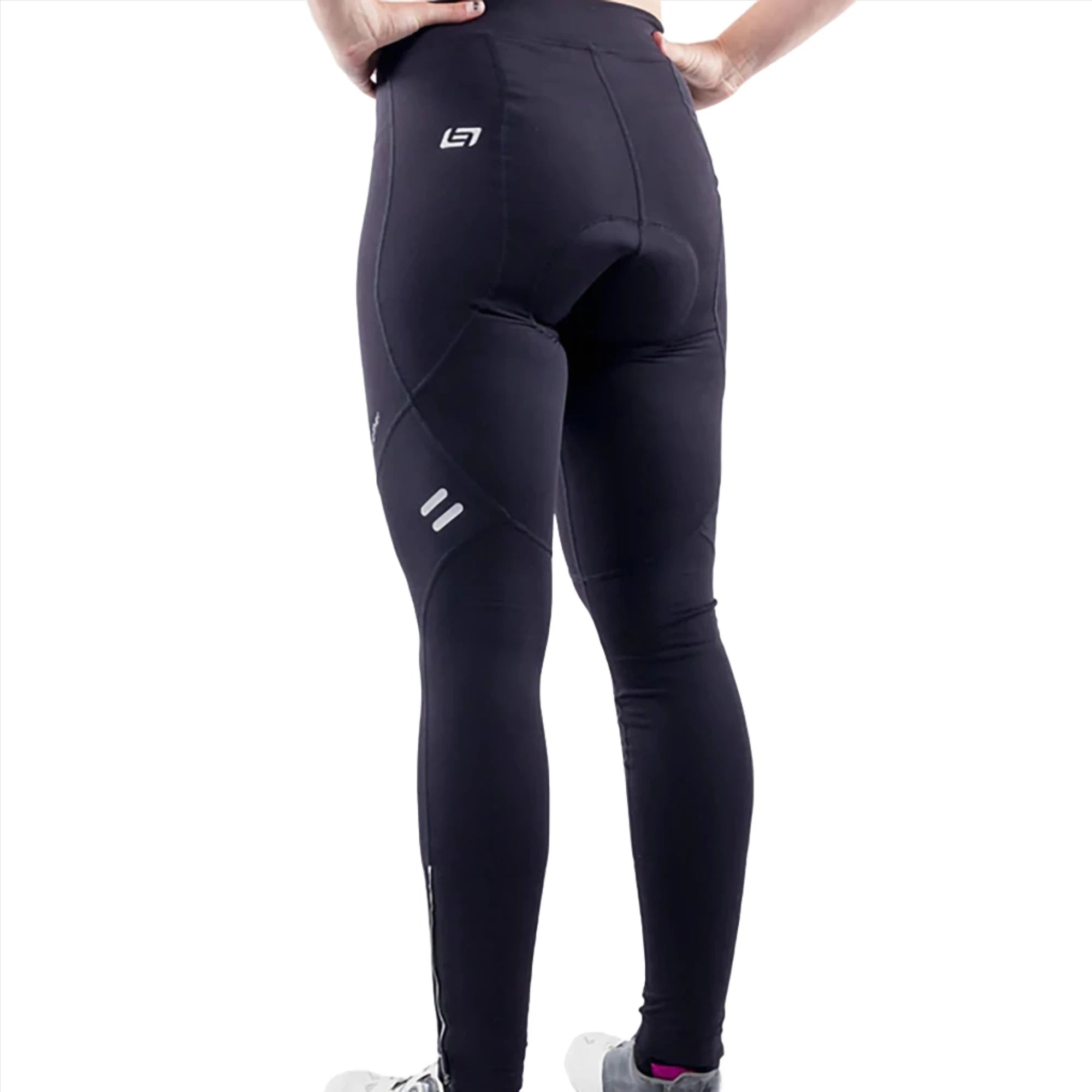 Bellwether Thermaldress Womens Chamois Tights SM Black | ABC Bikes