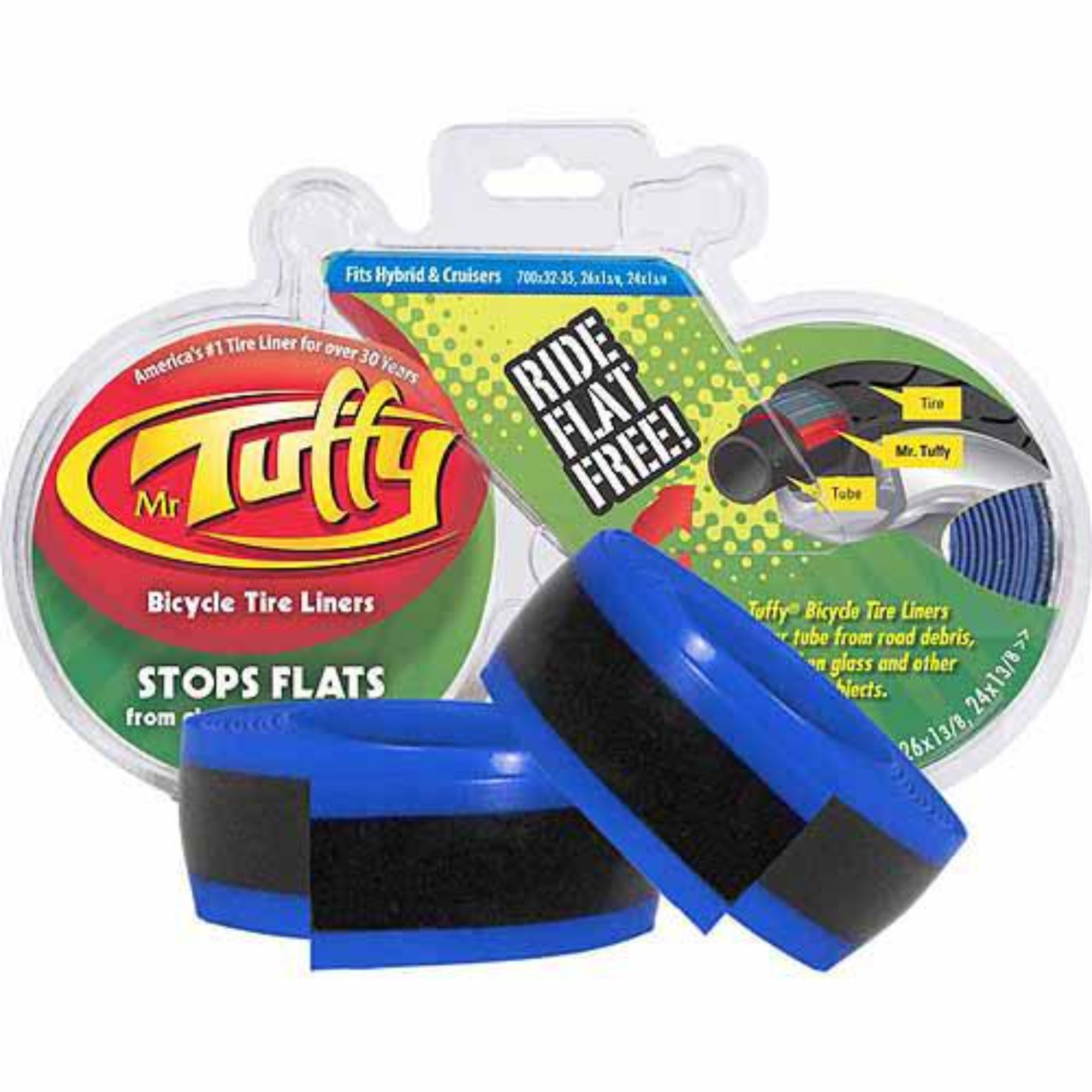 Mr Tuffy Tyre Liner 700 x 32-35 Blue | ABC Bikes