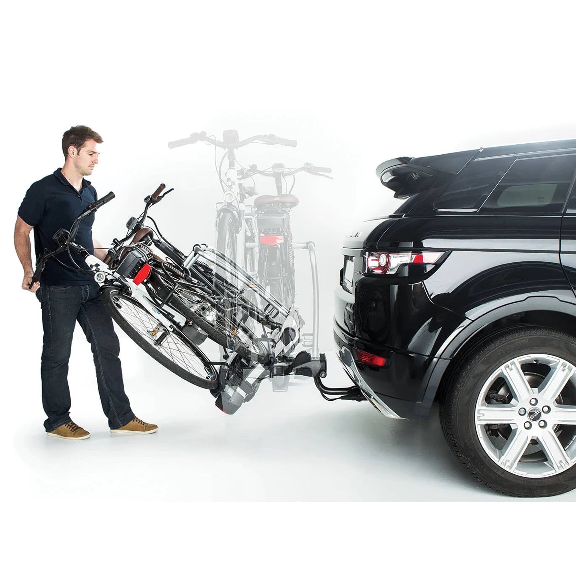 Yakima JustClick 3 Bike Towball Platform Carrier | ABC Bikes