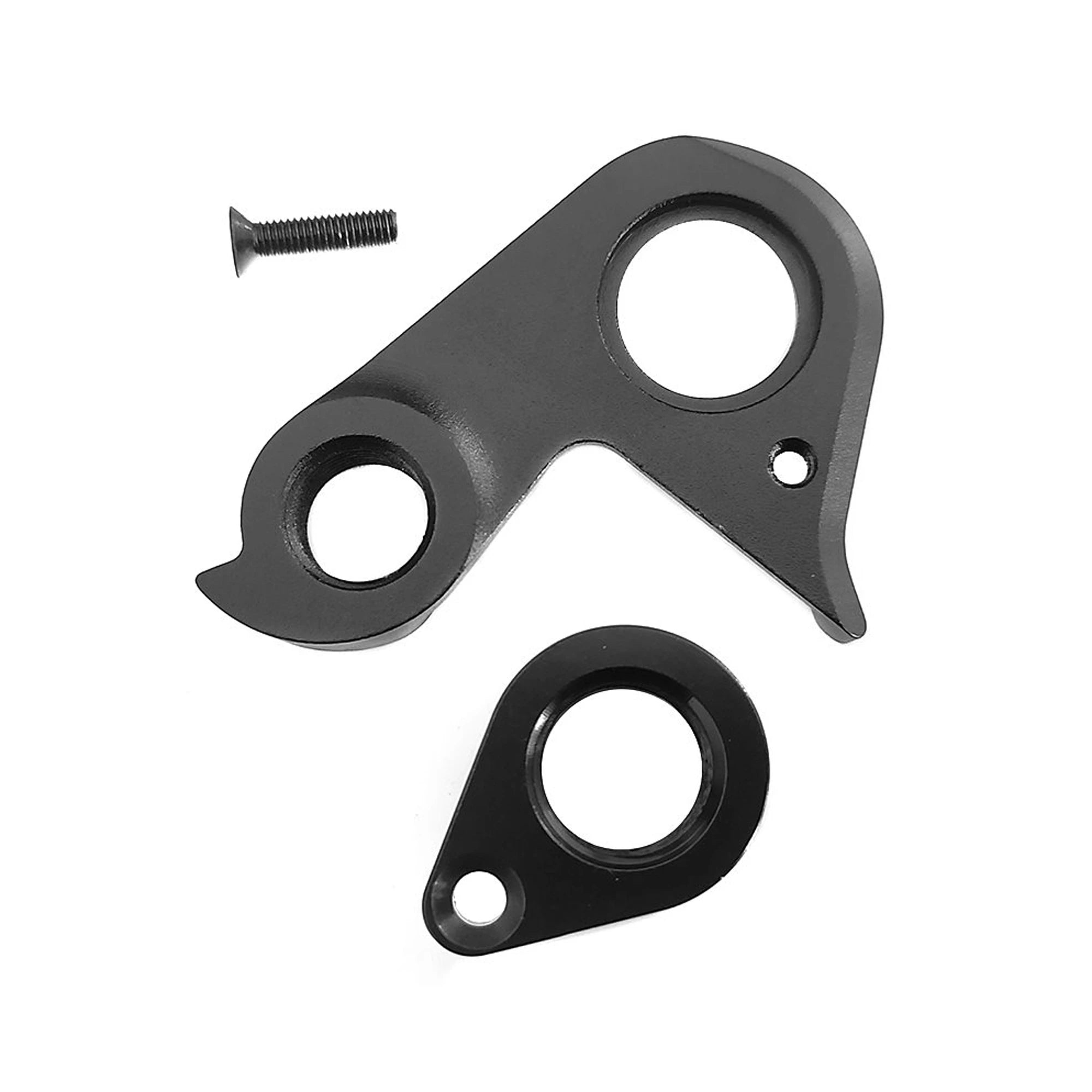 BMC derailleur hanger 58, bike parts component, metal replacement part for bicycle gear shifting.