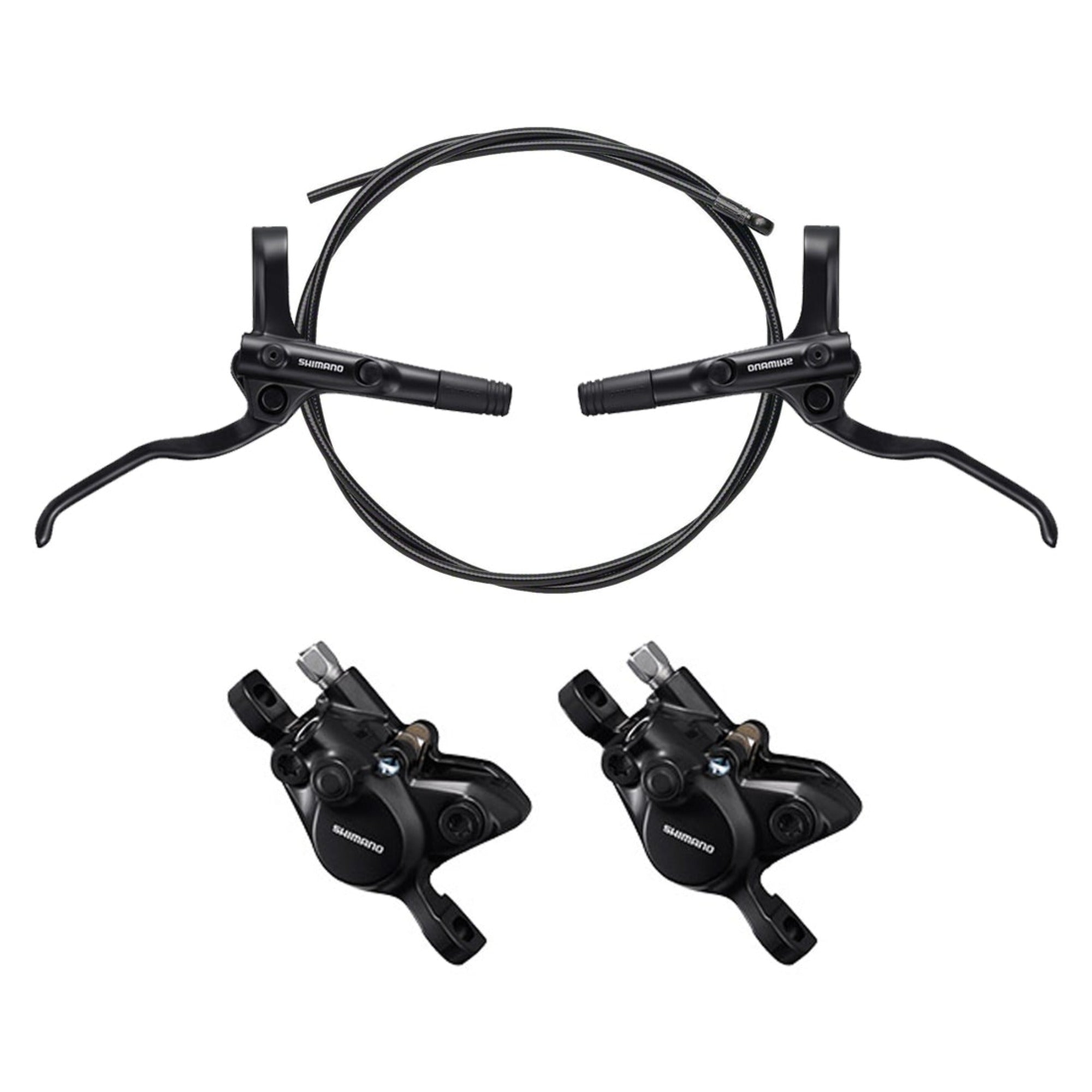 Shimano MT200 Hydraulic Disc Brake Front Black | ABC Bikes