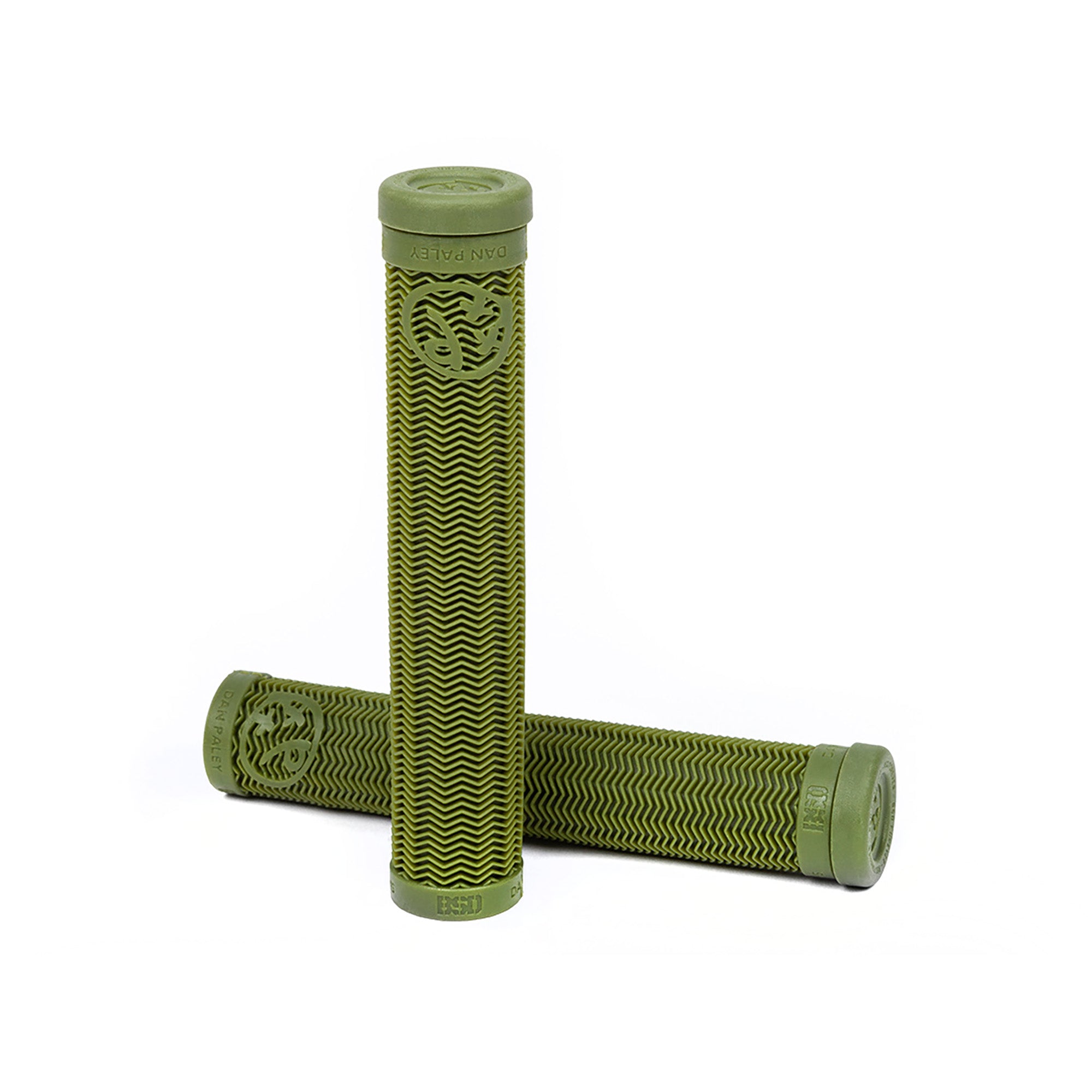 BSD Slims BMX Grips Surplus Green | ABC Bikes