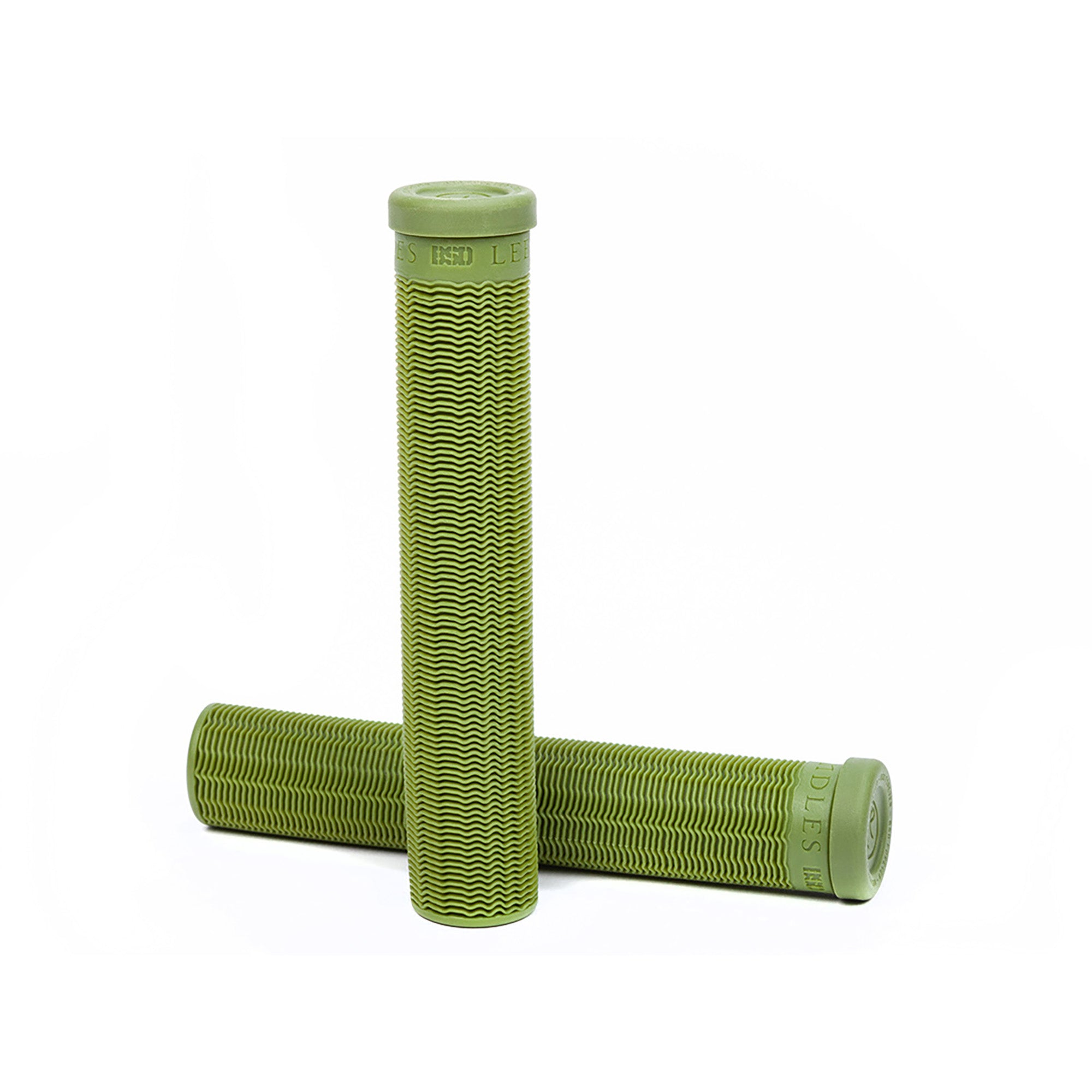 BSD Leezus Handles BMX Grips Surplus Green | ABC Bikes
