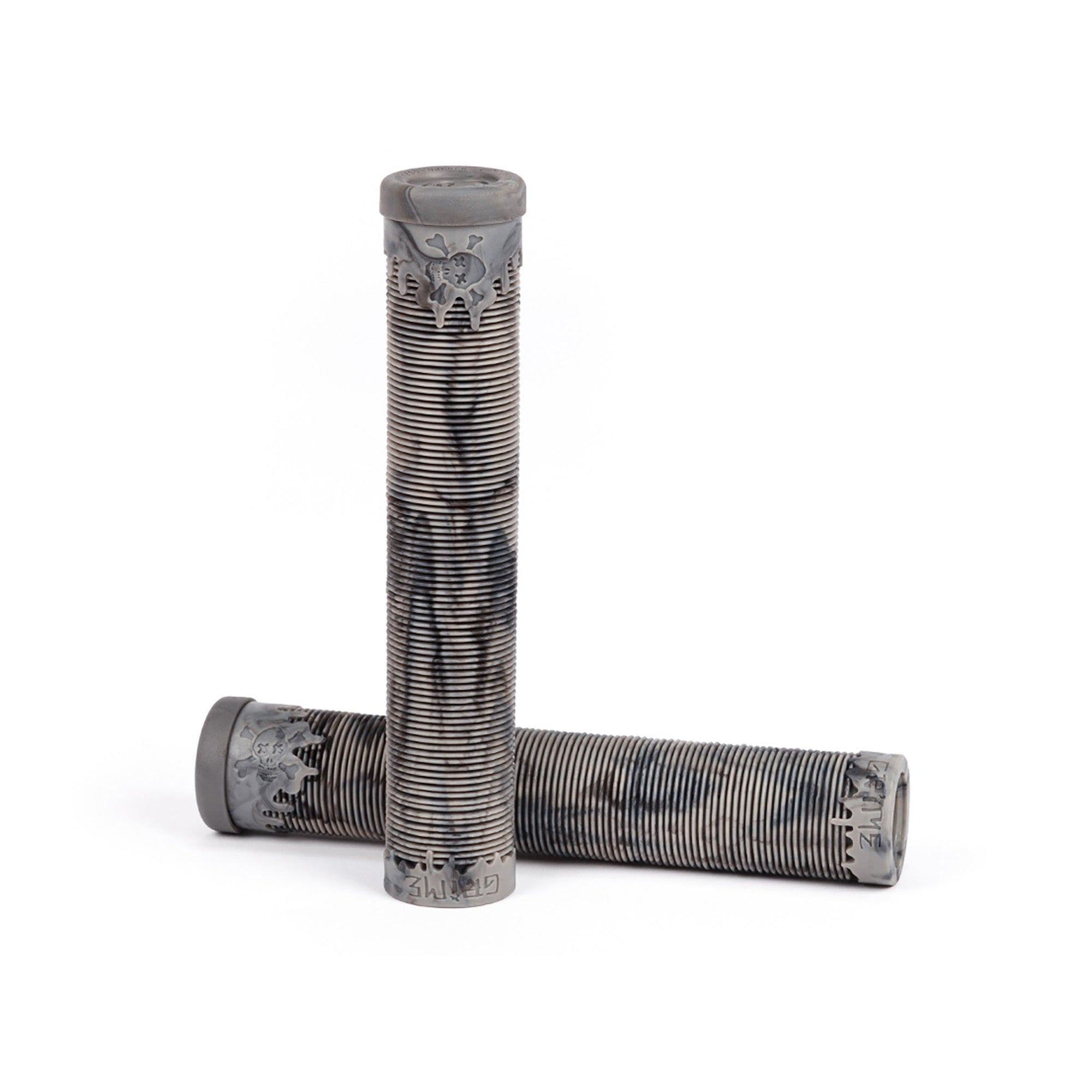 BSD Grime BMX Grips Grey Swirl | ABC Bikes