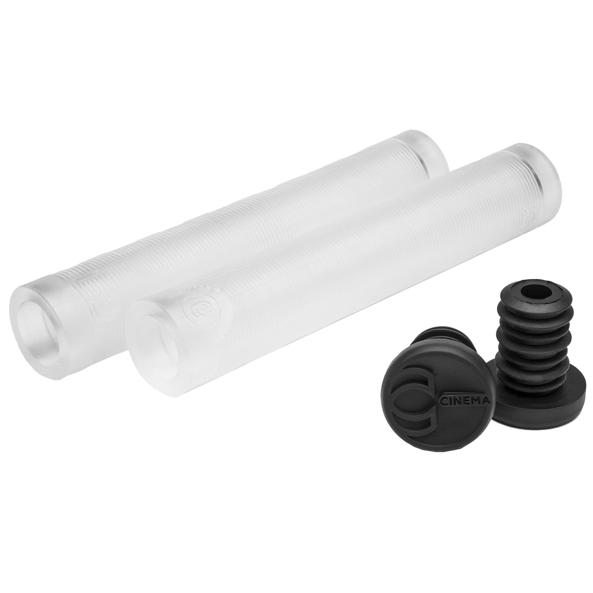 Cinema Focus BMX Grips Clear | ABC Bikes