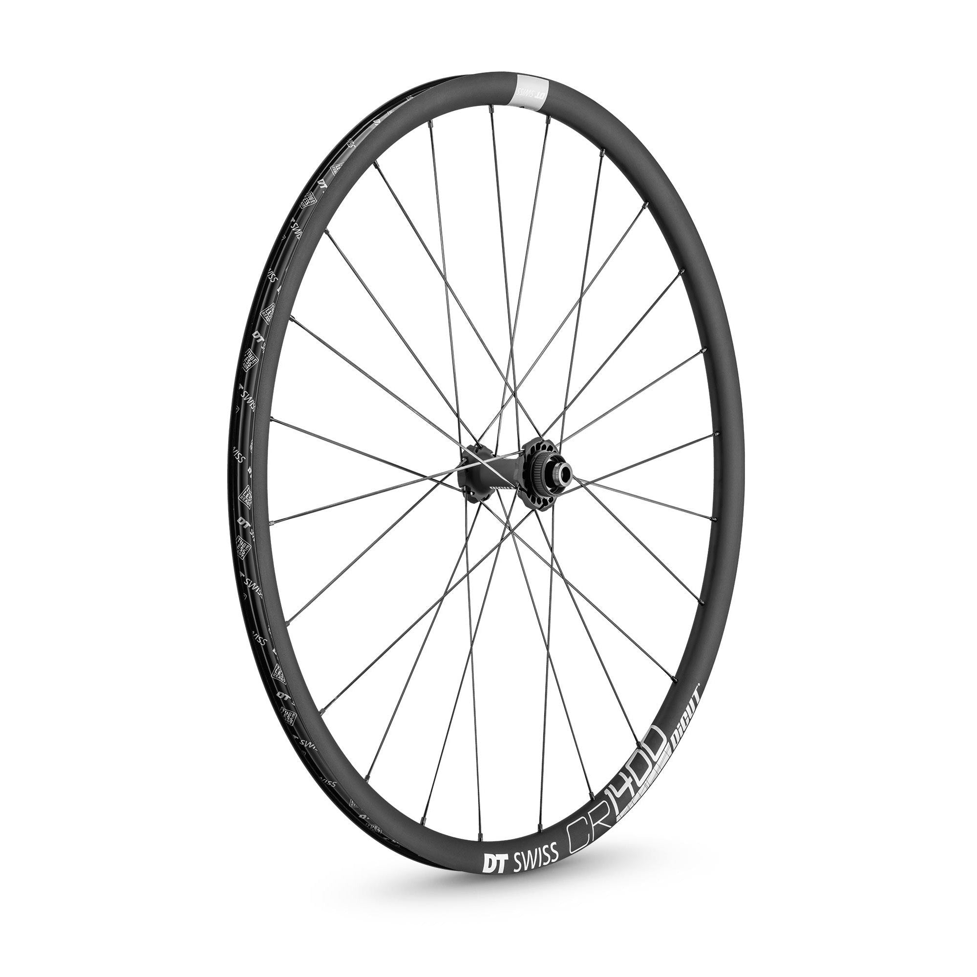 DT Swiss CR 1400 Dicut 25 Tubeless Disc Wheel 100x12 Centerlock | ABC Bikes
