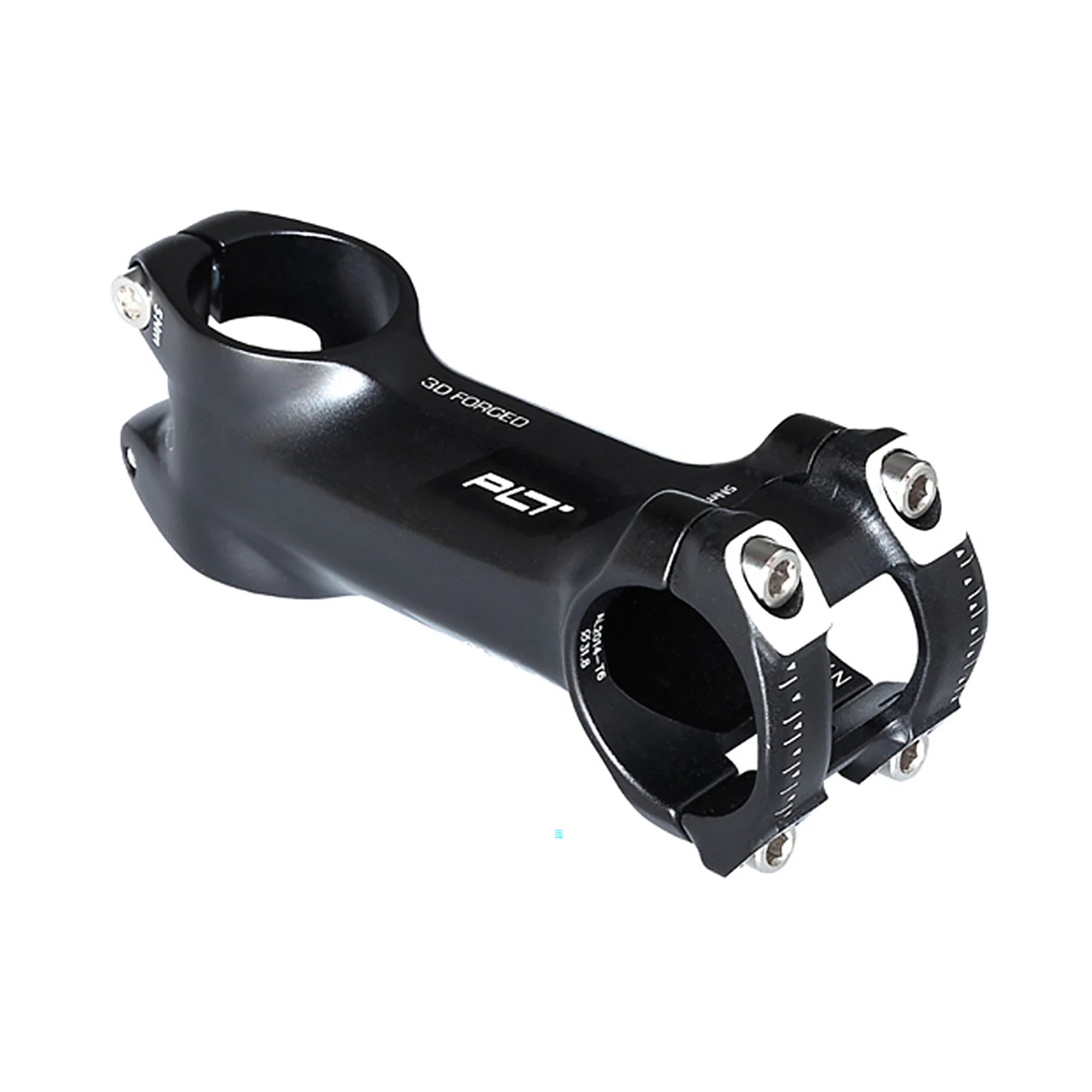 PRO PLT Road Stem, lightweight bike handlebar stem by PRO, shown in black with sleek aerodynamic design.