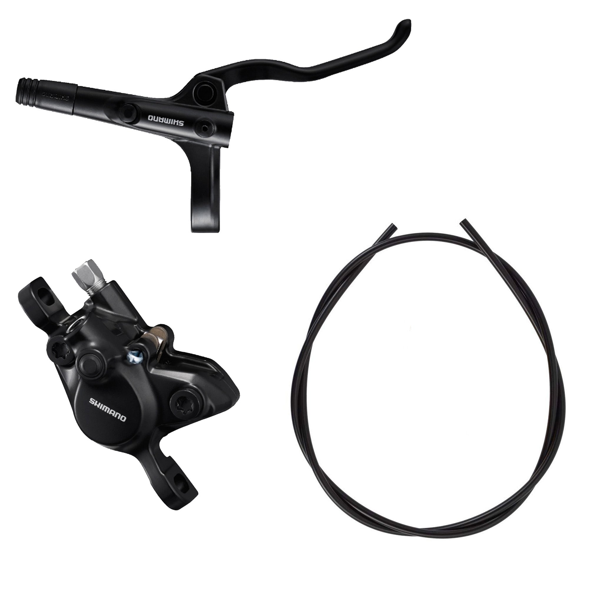 Shimano MT200 Hydraulic Disc Brake Front Black | ABC Bikes