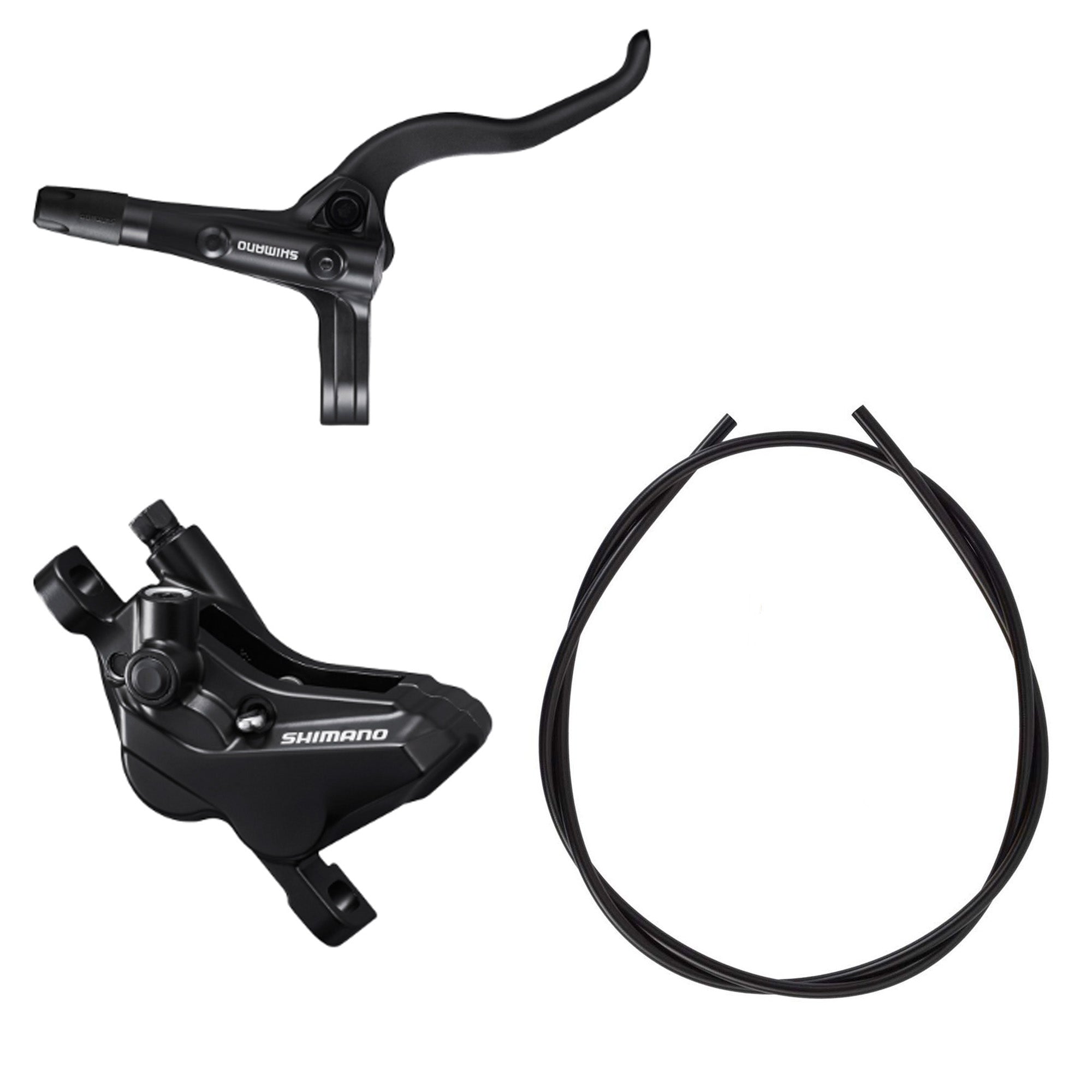 Shimano MT420 4-Piston Hydraulic Disc Brake Front Black | ABC Bikes