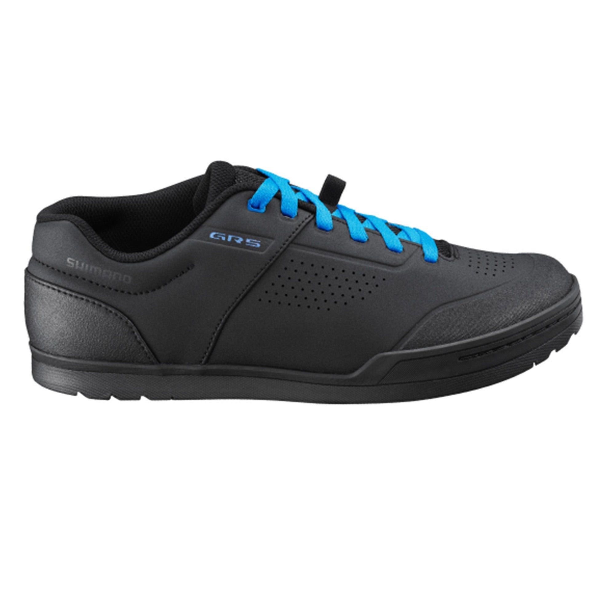 Shimano GR501 Mens Platform MTB Shoes 40 Black/Blue | ABC Bikes