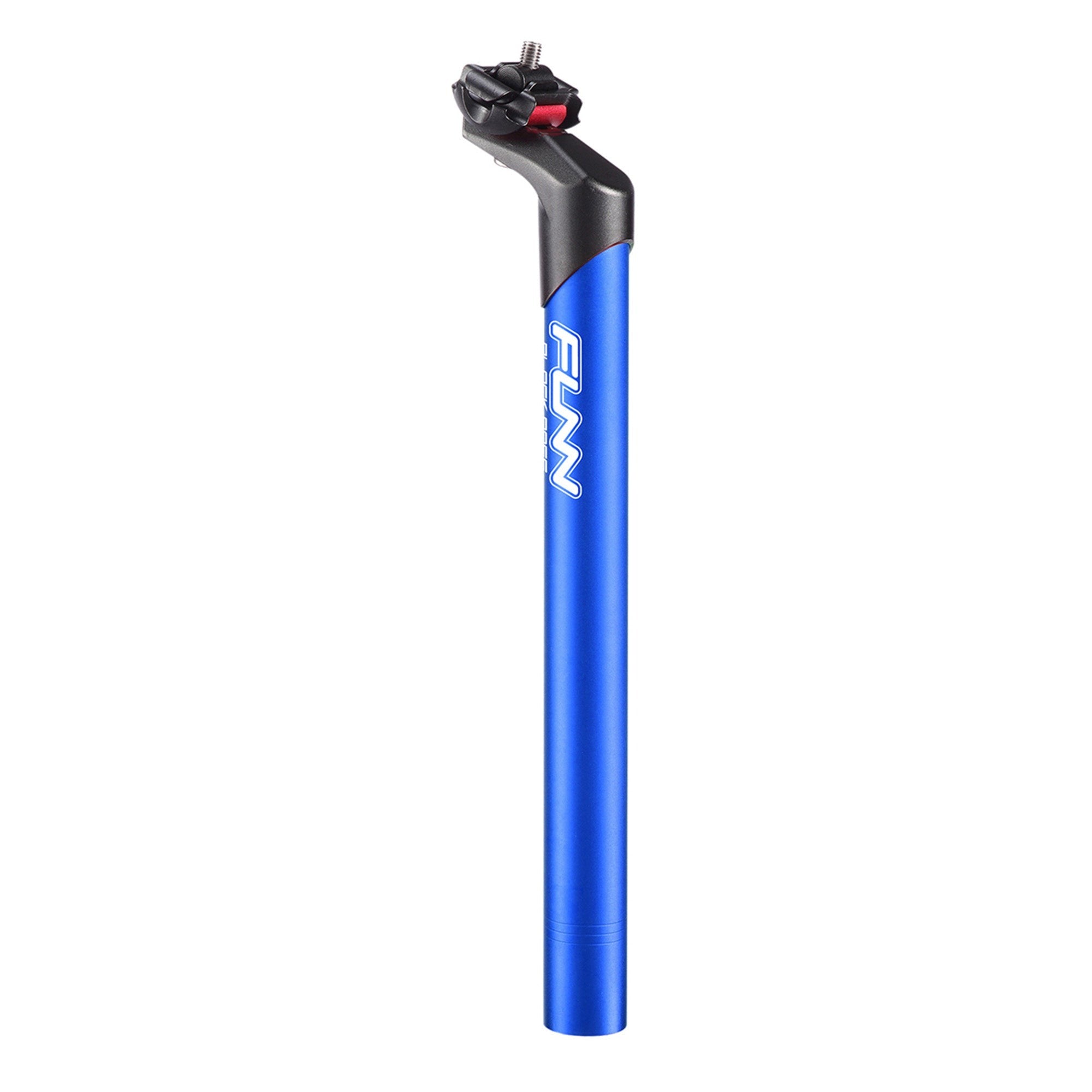 FUNN Blockpass Alloy Seatpost 30.9mm Blue | ABC Bikes