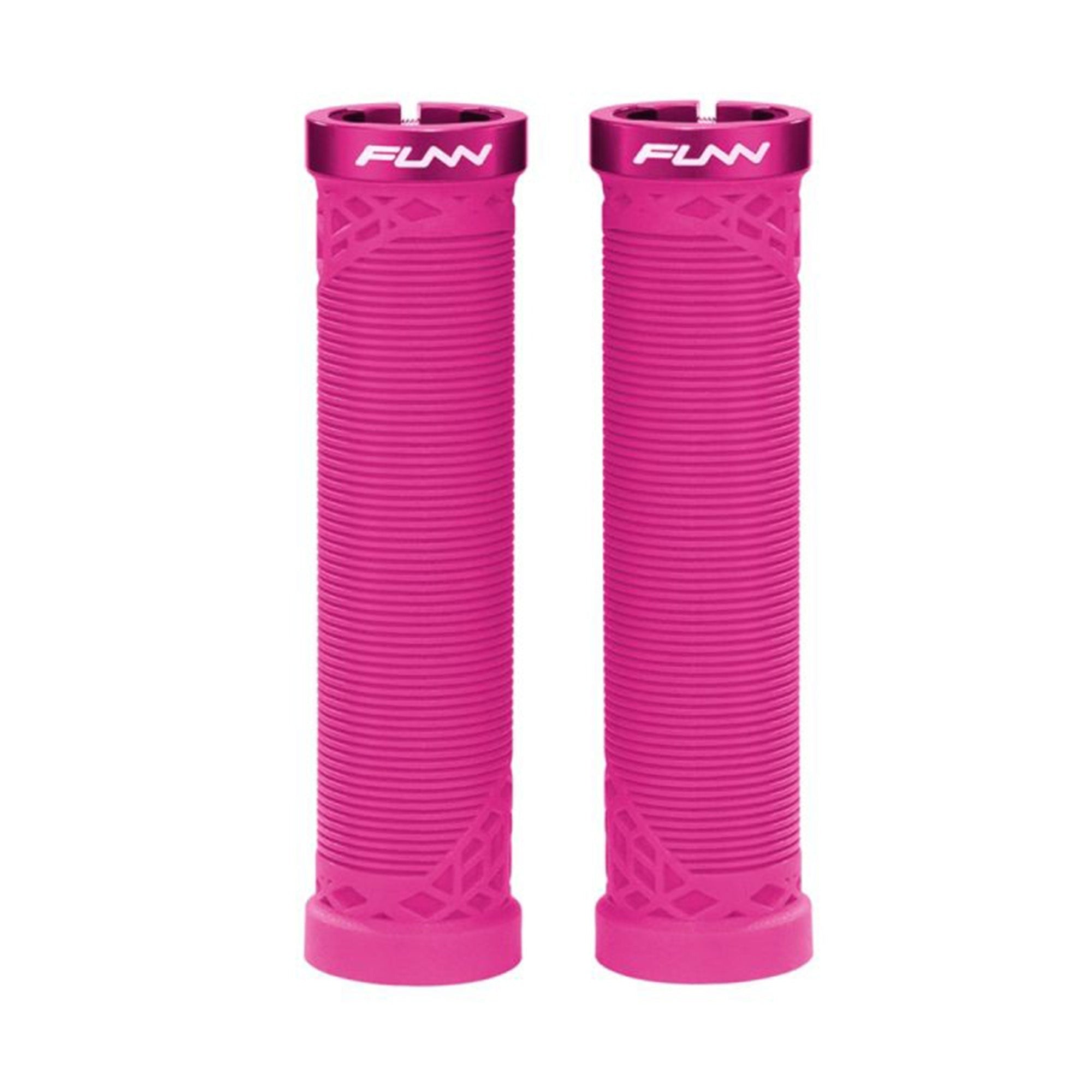 FUNN Hilt Lock-On MTB Grips Pink | ABC Bikes