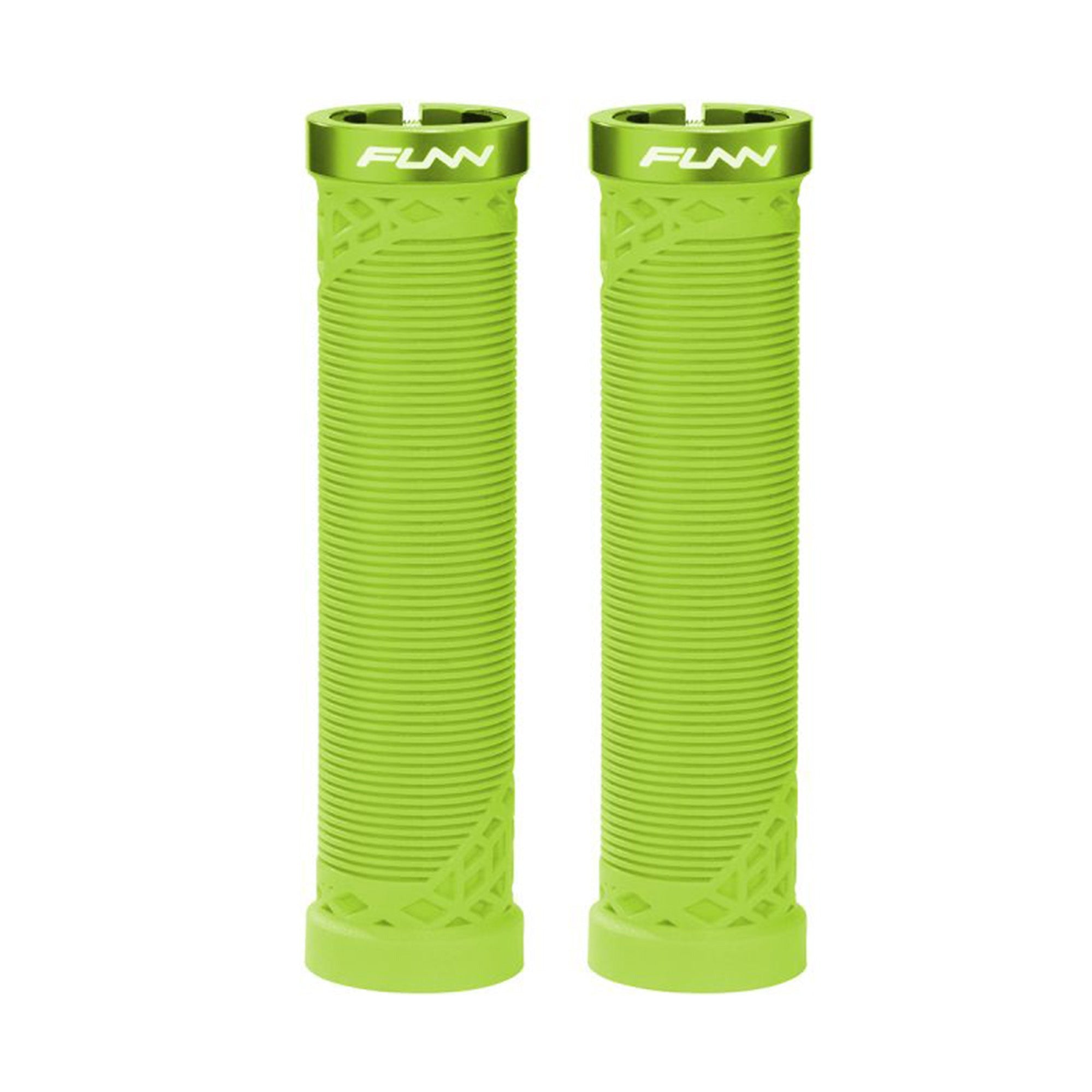 FUNN Hilt Lock-On MTB Grips Green | ABC Bikes
