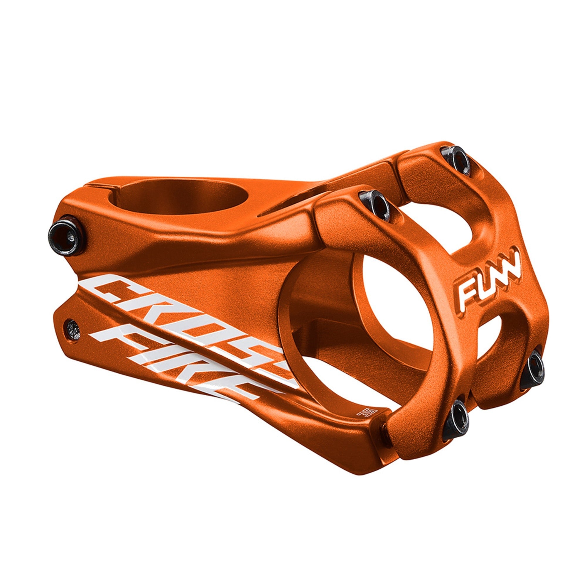 FUNN Crossfire MTB Stem 35mm x 31.8mm Orange | ABC Bikes