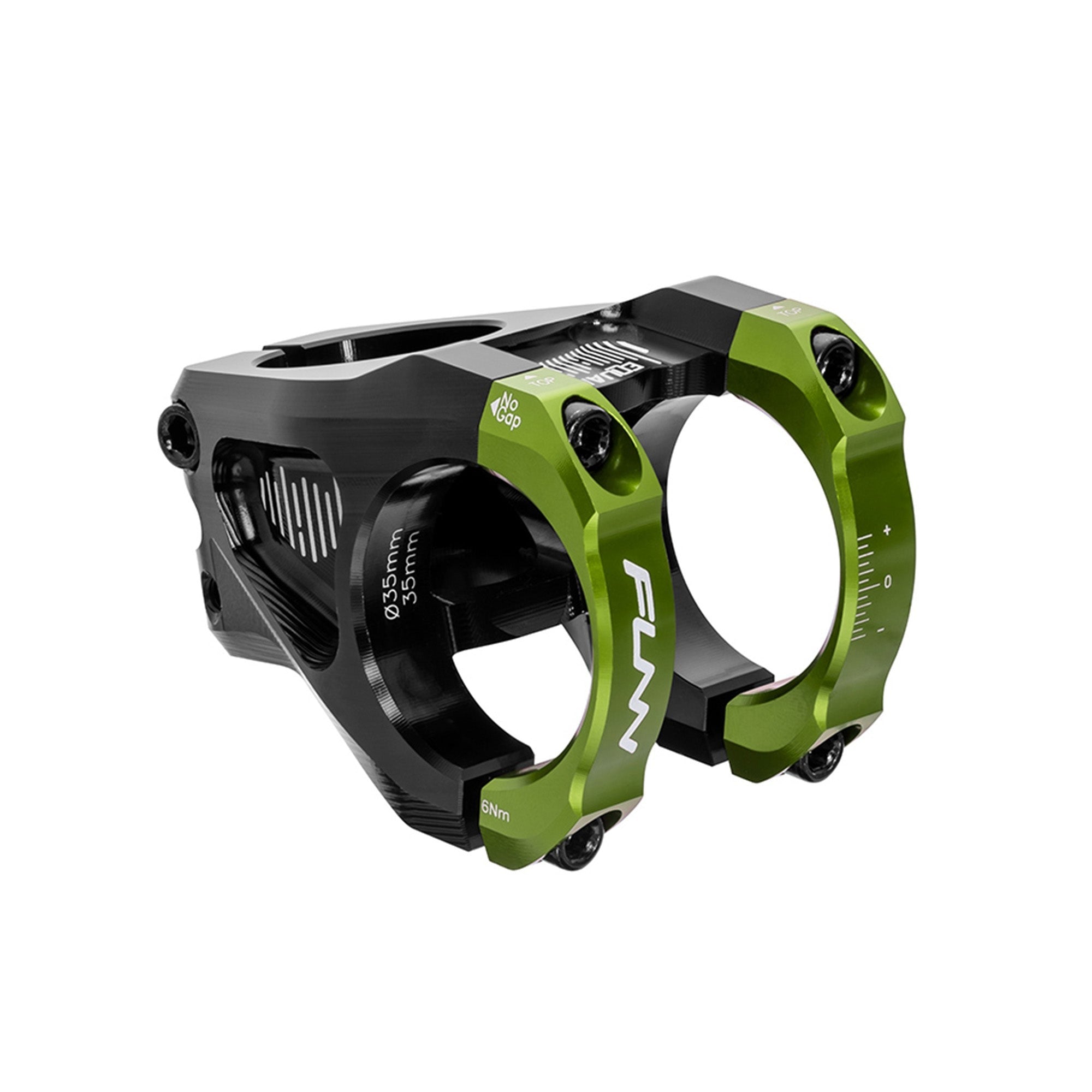 FUNN Equalizer MTB Stem 35mm x 31.8mm Green | ABC Bikes