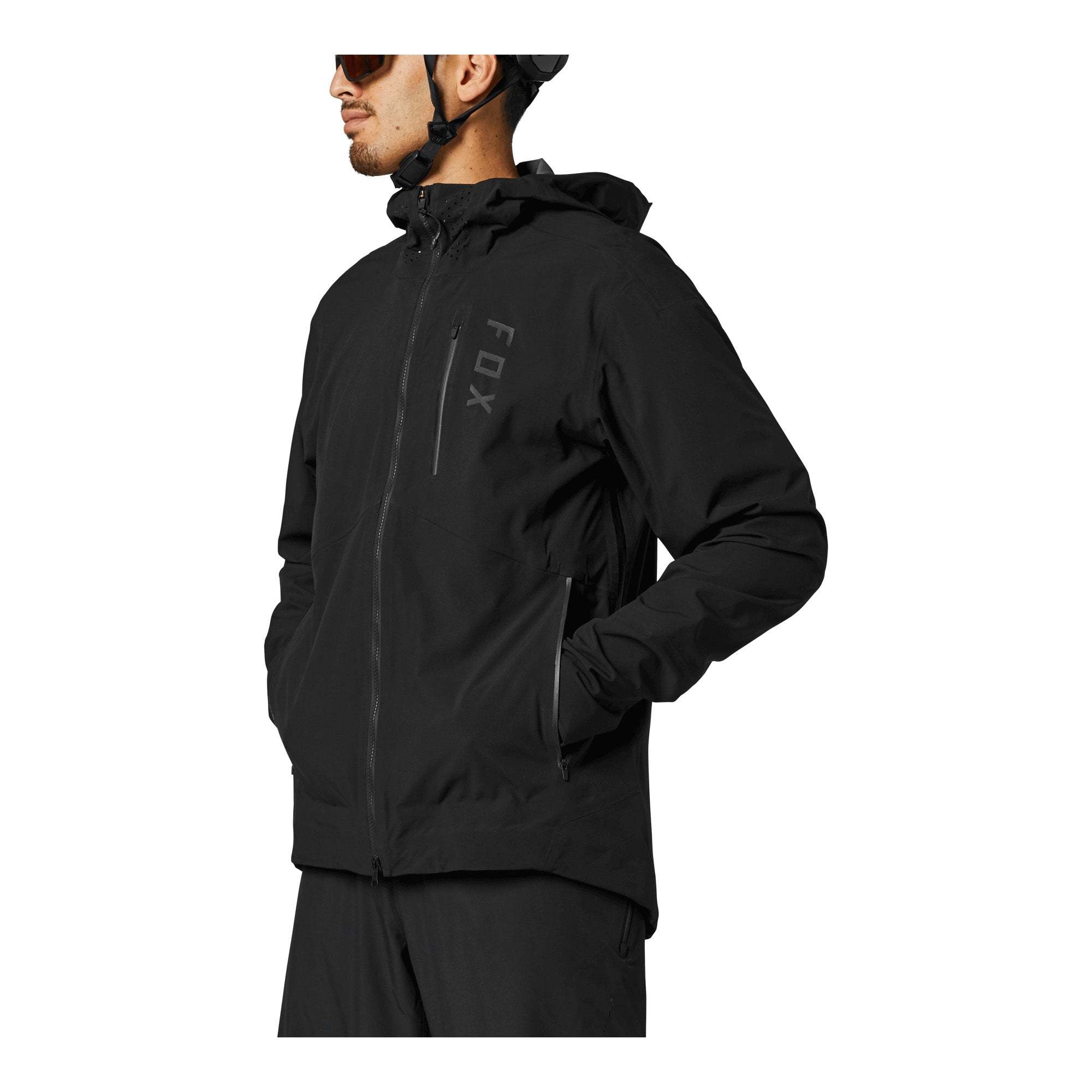 Fox Flexair Neoshell Mens Water Jacket XS Light Grey | ABC Bikes