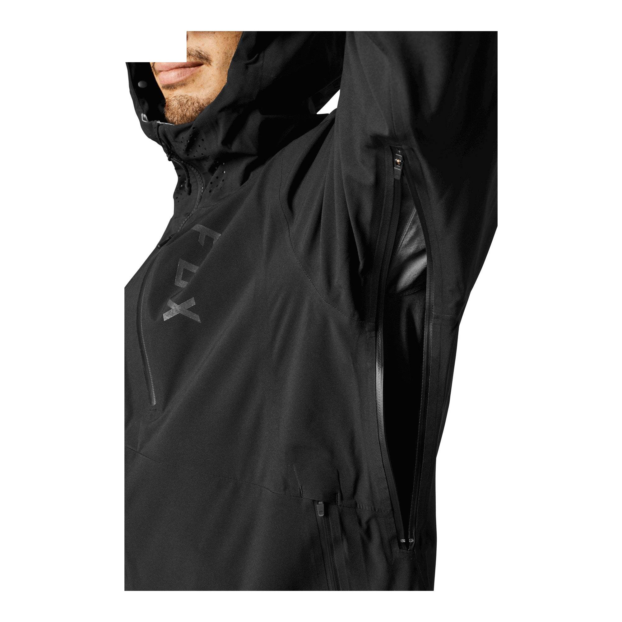 Fox Flexair Neoshell Mens Water Jacket XS Light Grey | ABC Bikes