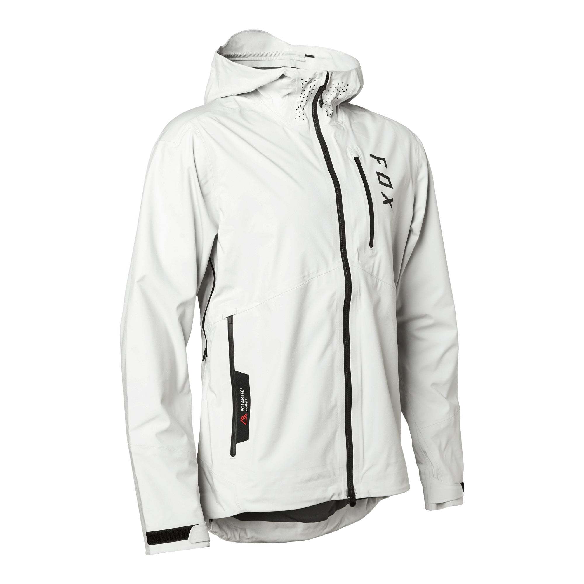 Fox Flexair Neoshell Mens Water Jacket XS Light Grey | ABC Bikes