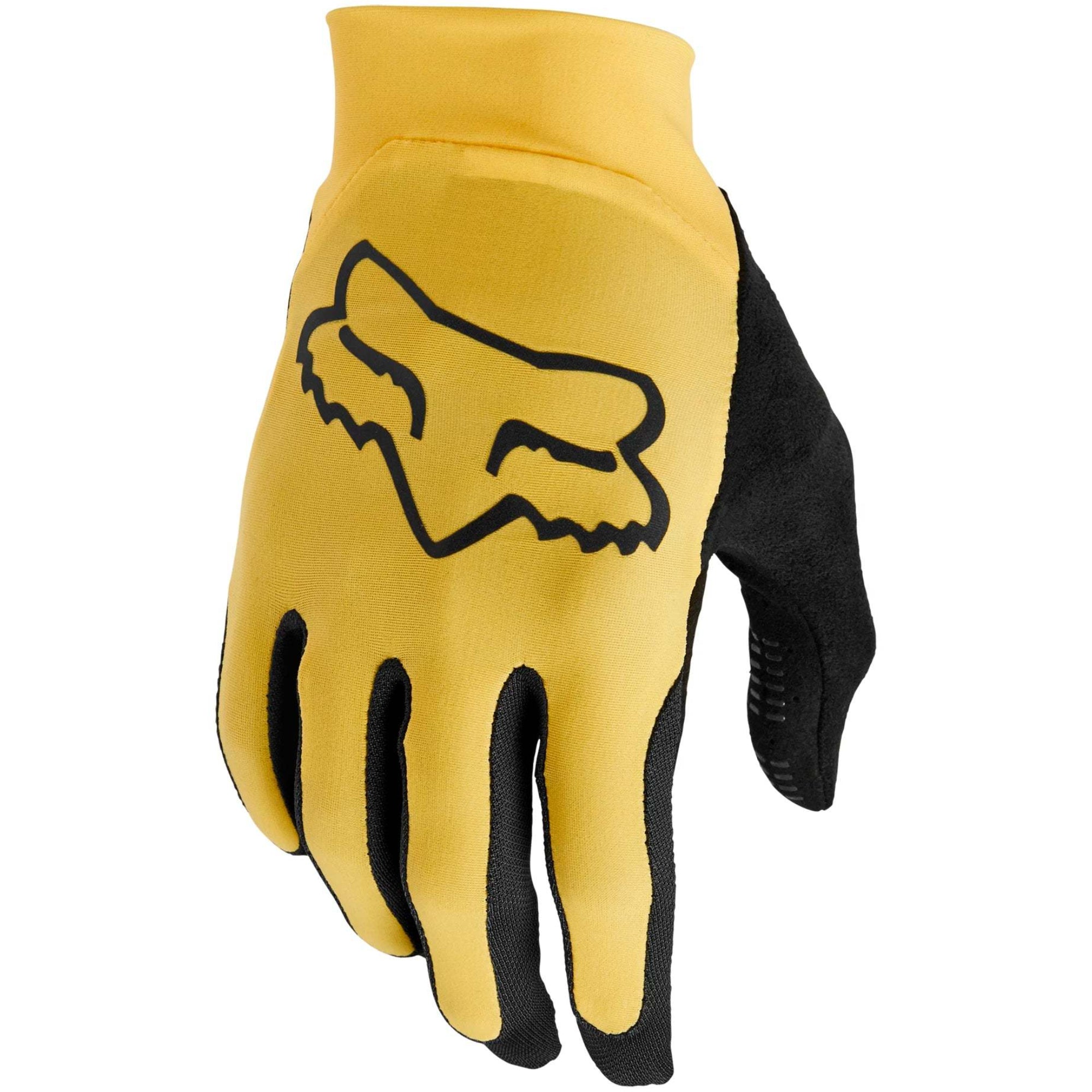 Fox Flexair Mens MTB Gloves SM Pear Yellow | ABC Bikes