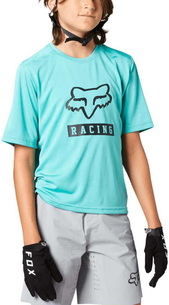 Fox Ranger Youth SS Jersey SM Teal | ABC Bikes