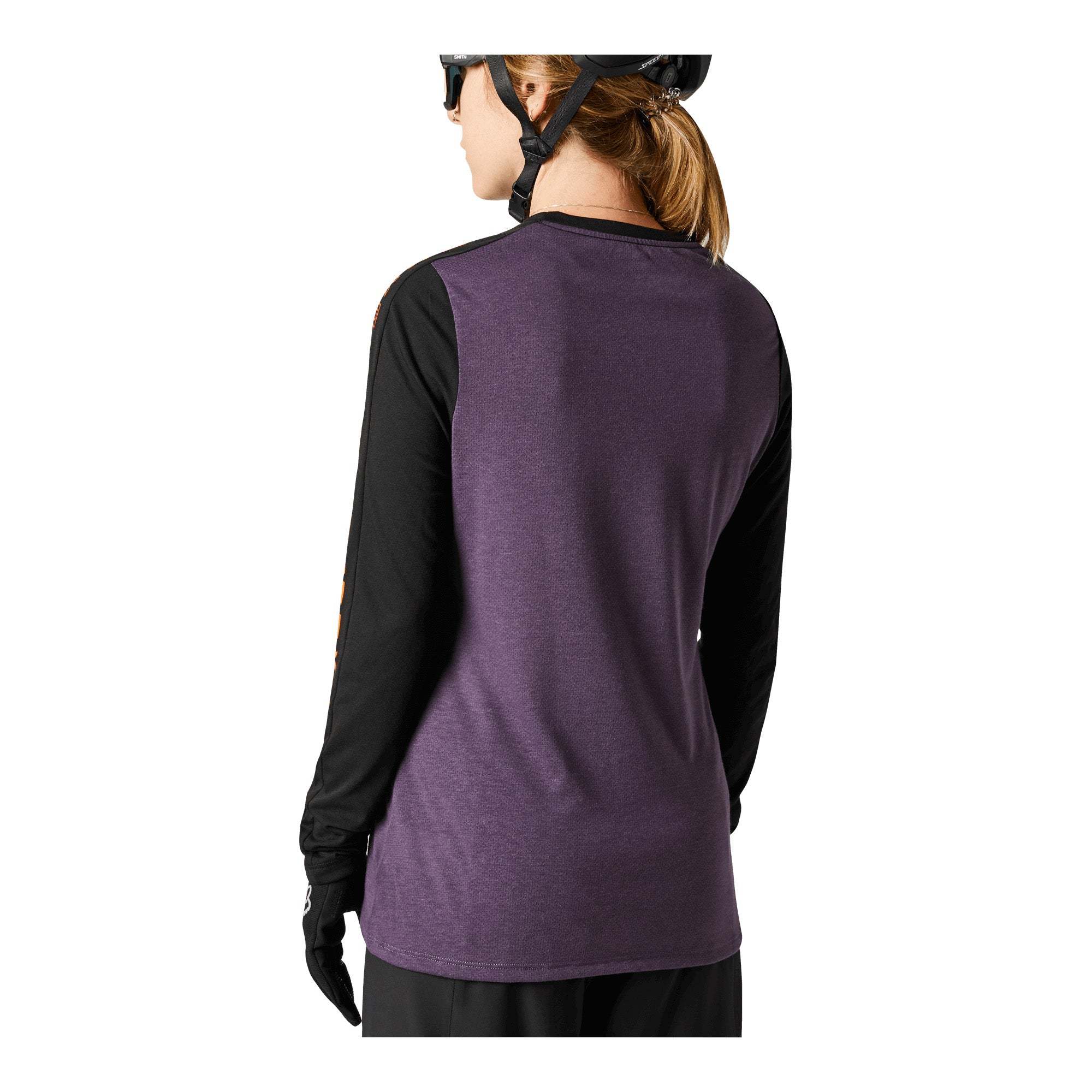Fox Ranger Womens DriRelease LS MTB Jersey XS Black/Purple | ABC Bikes