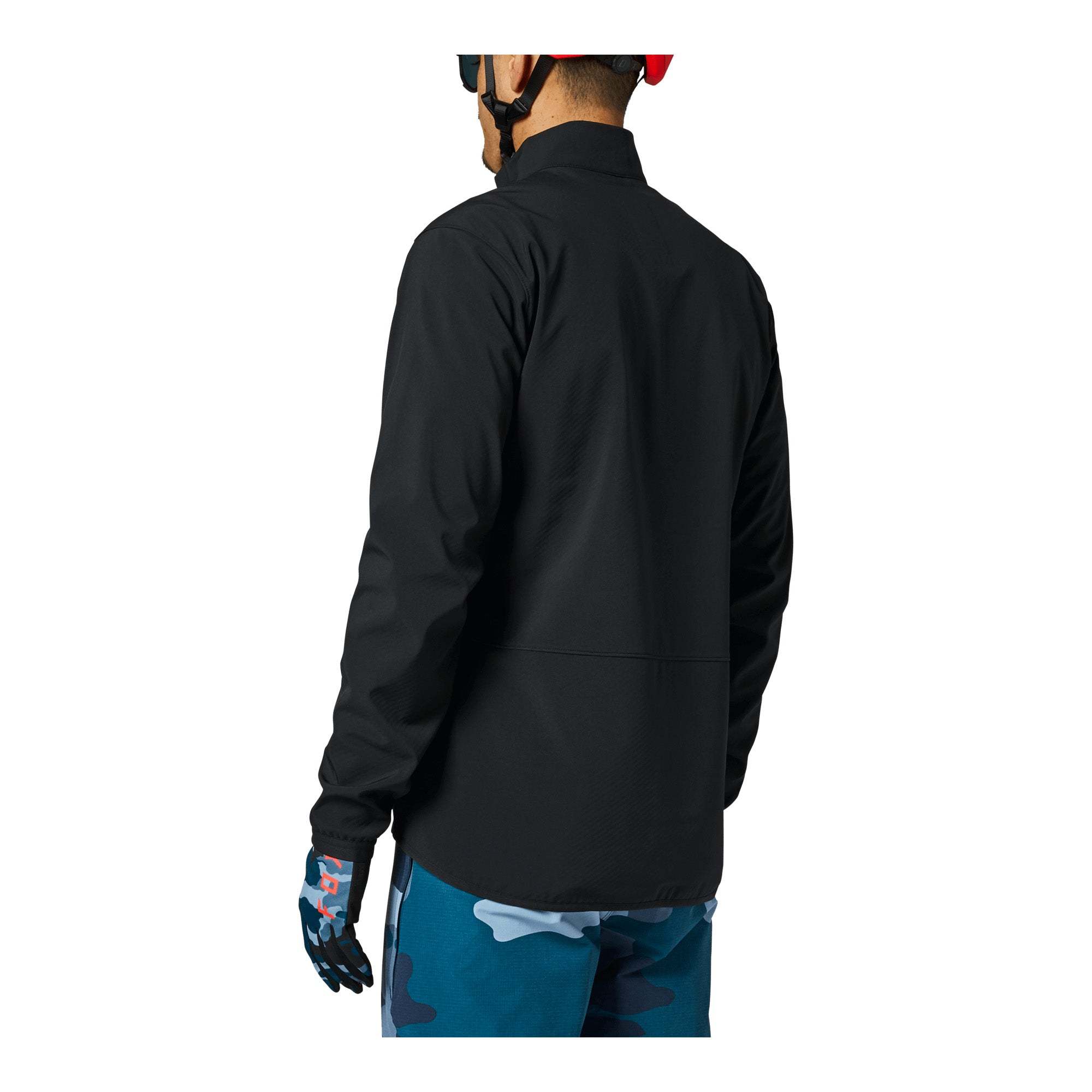 Fox Ranger Fire Mens Jacket SM Black/Blue | ABC Bikes