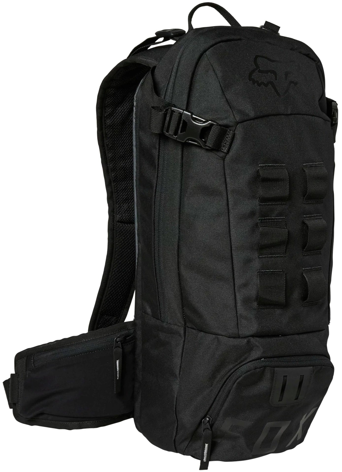 Fox Utility 18 3L hydration pack accessory with adjustable straps and hydration reservoir for outdoor activities.