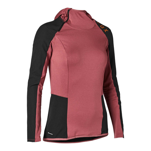 Fox Defend Womens Thermo Hoodie XS Dusty Rose | ABC Bikes