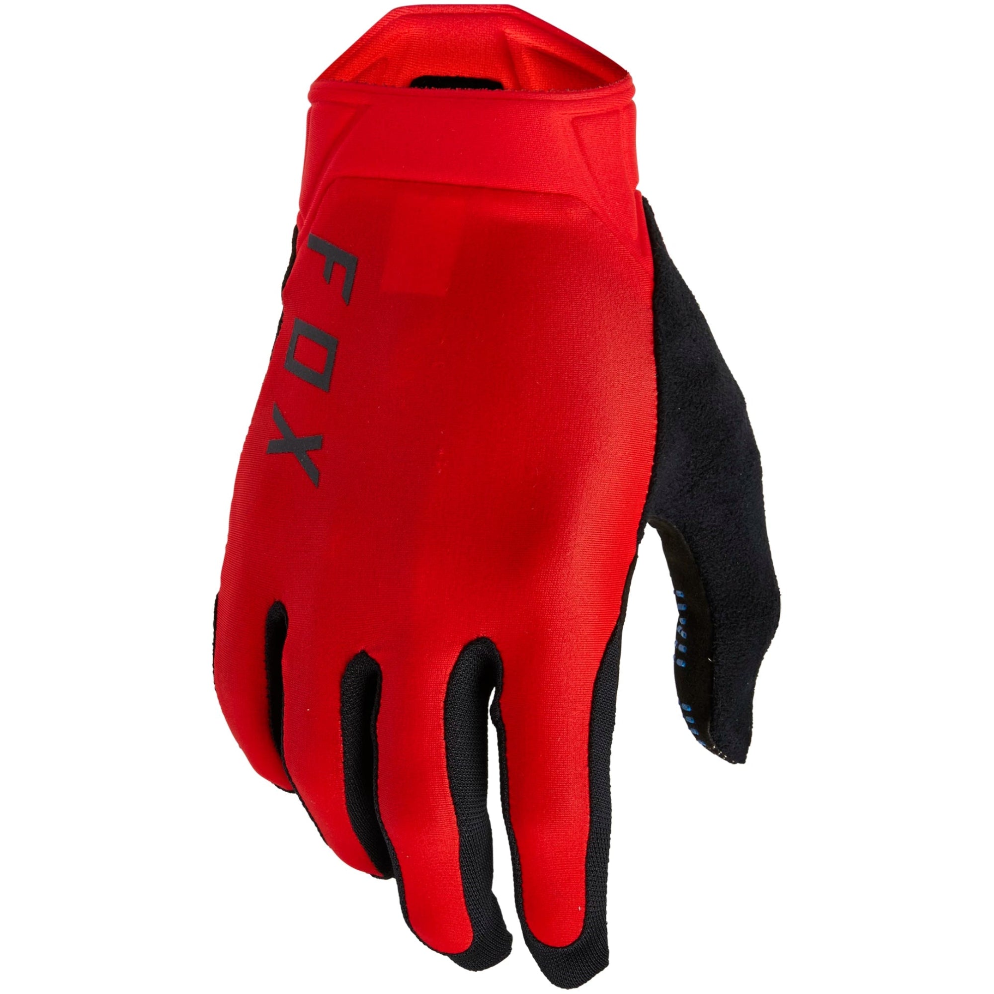 Fox Flexair Ascent Mens MTB Gloves SM Fluro Red | ABC Bikes
