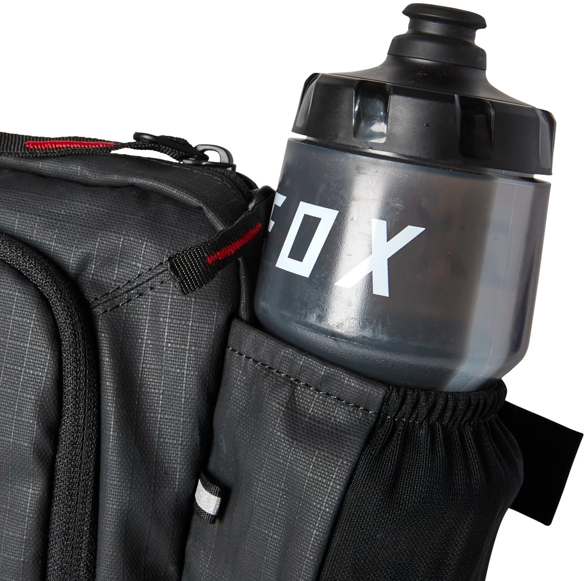Fox Utility Lumbar hydration pack with 1.5L water reservoir and adjustable straps, designed for outdoor and sports accessories.