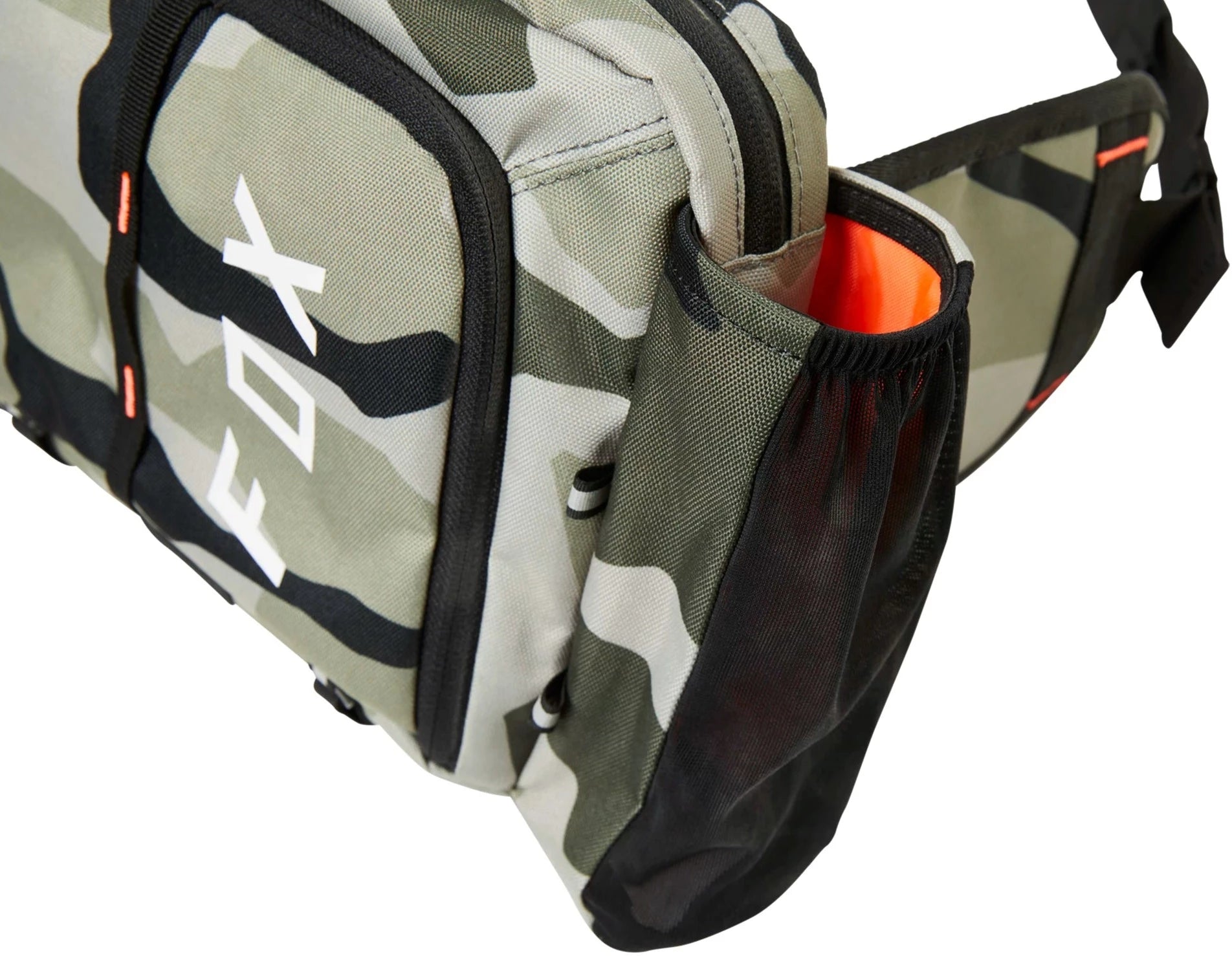 Fox Utility Lumbar 5 hydration pack with 1.5L water reservoir, compact accessories pack for outdoor activities and hydration.