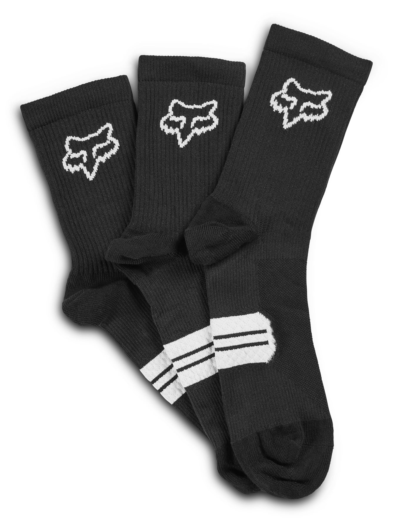Fox Ranger 6 Prepack Black Mens Socks - ABC Bikes