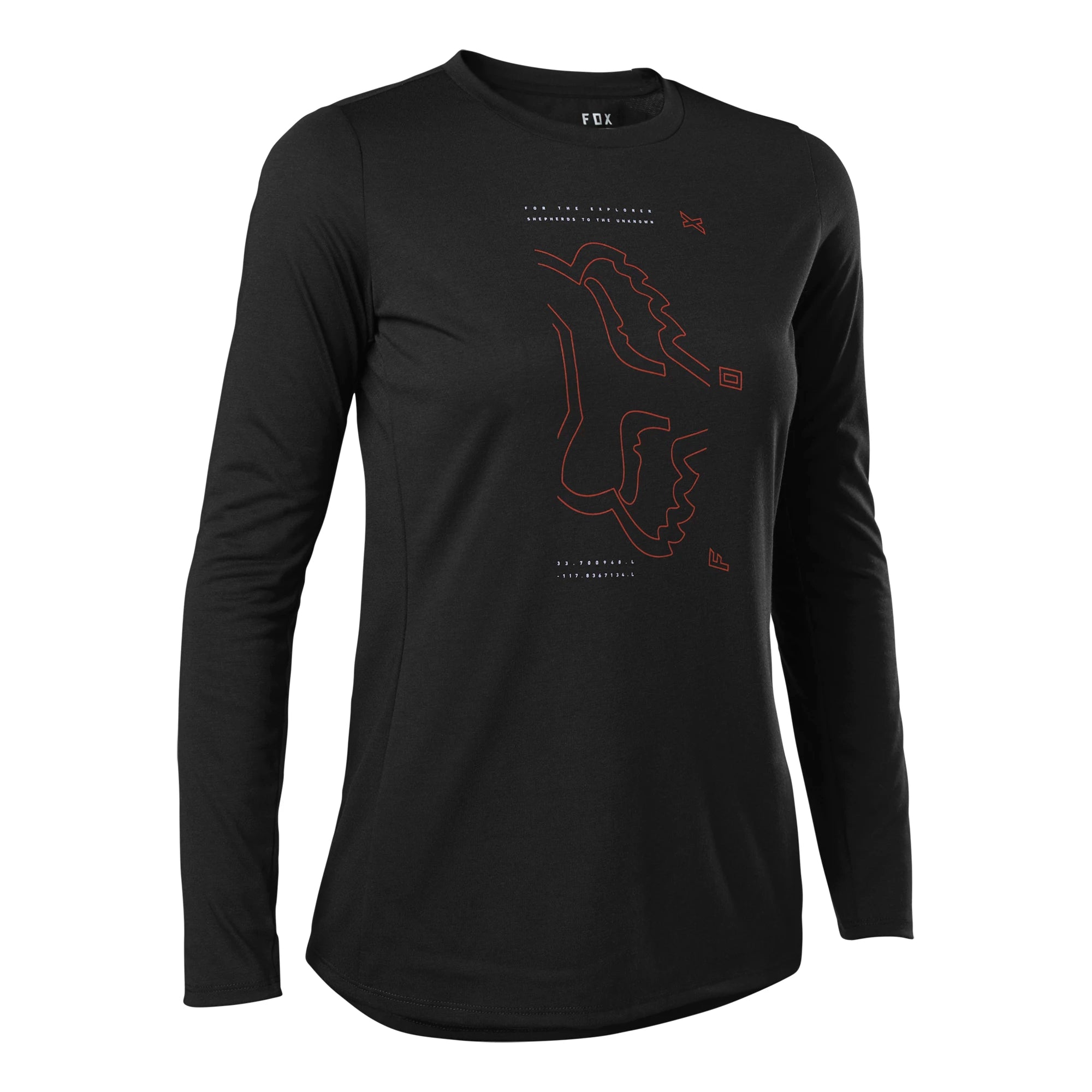 Fox Ranger DriRelease Womens LS MTB Jersey XS Black | ABC Bikes