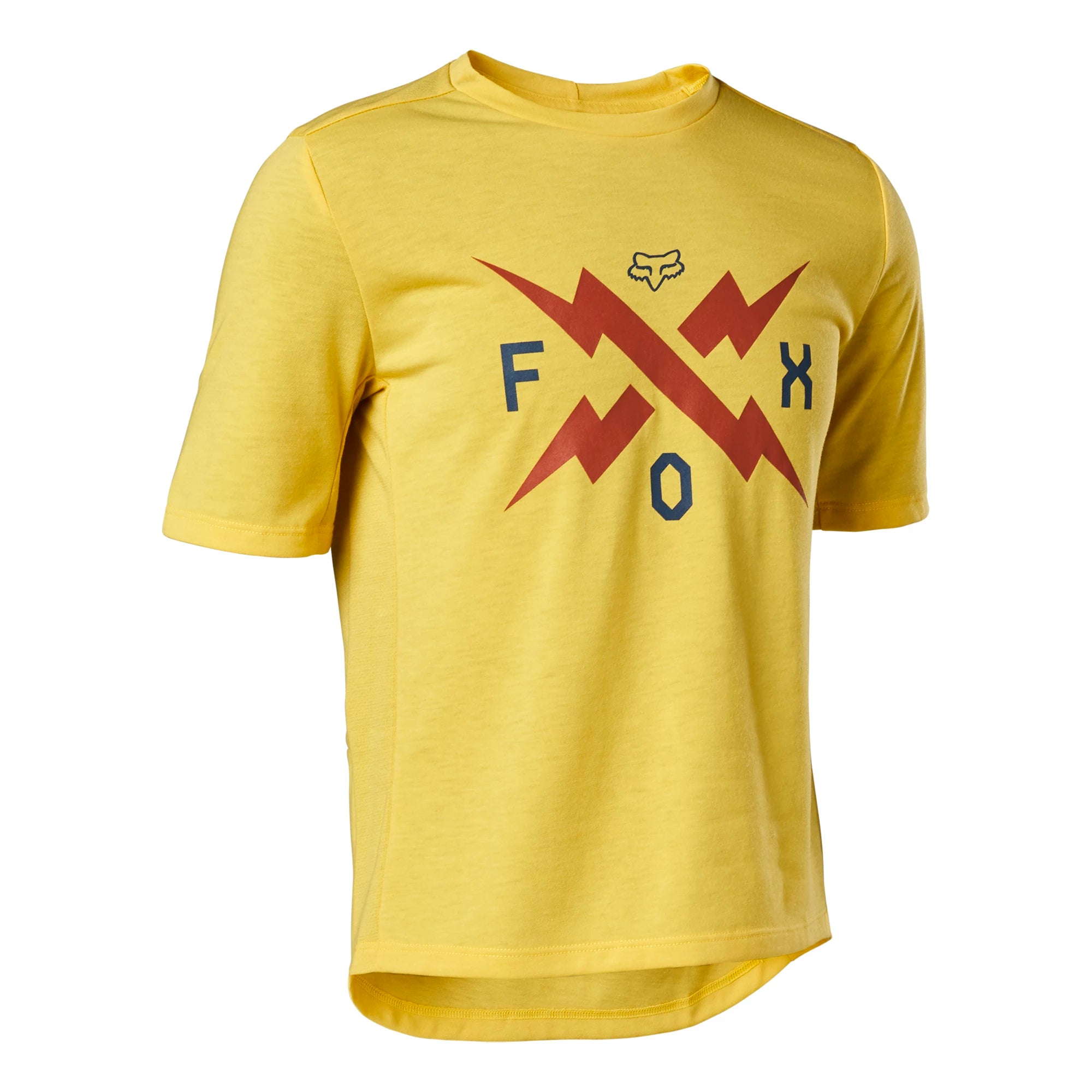 Fox Ranger DriRelease Youth SS MTB Jersey SM Pear Yellow | ABC Bikes