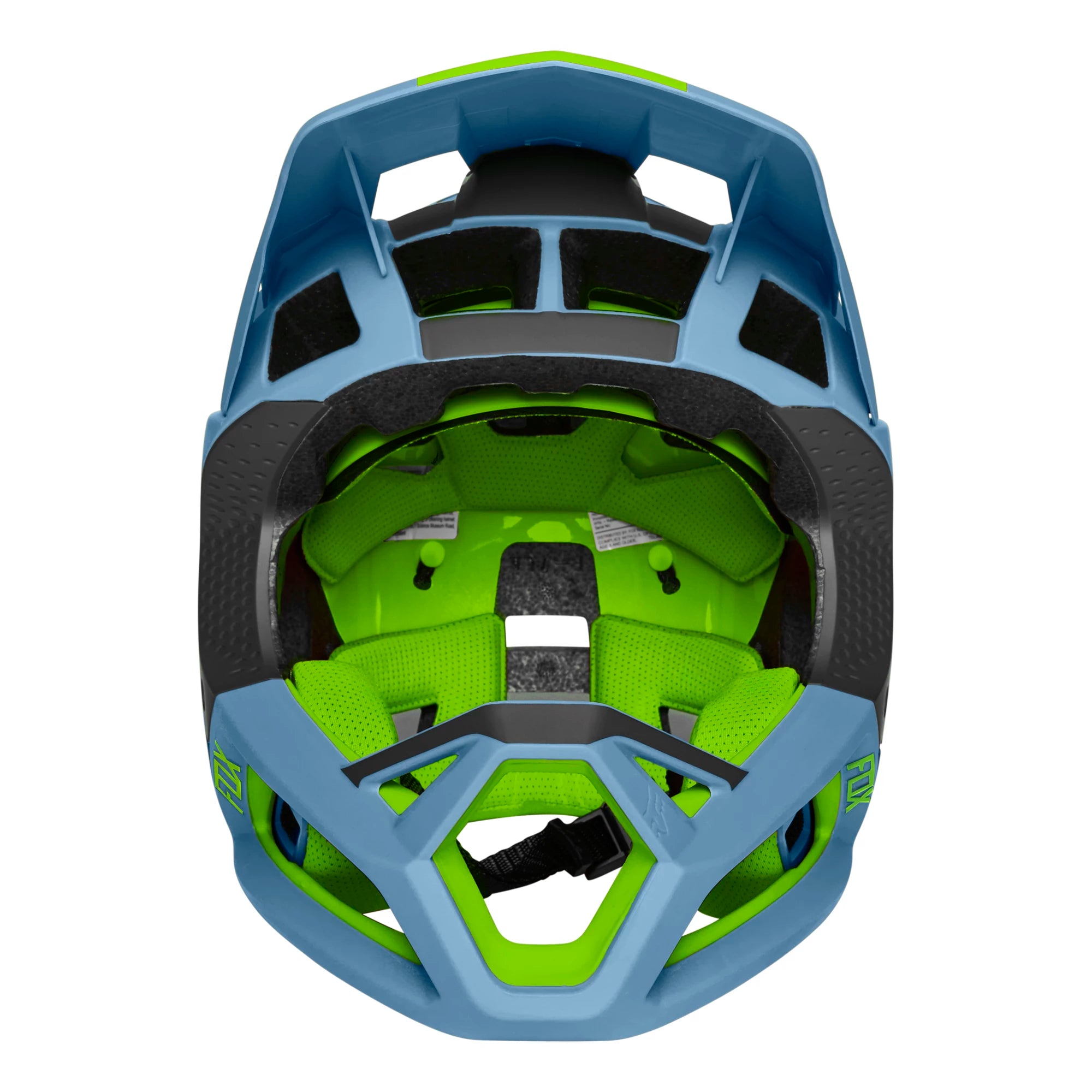 Fox Proframe Blocked Full Face Helmet LG / 58-61cm Dusty Blue | ABC Bikes