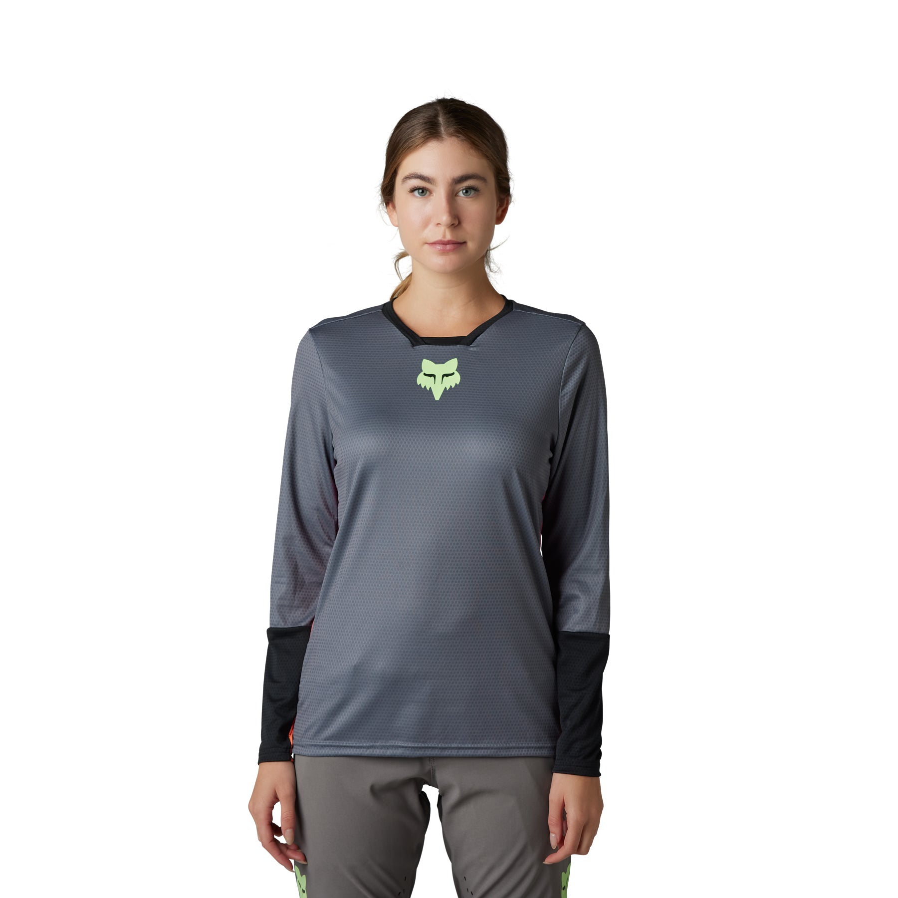Fox Defend RACE Womens LS MTB Jersey - ABC Bikes