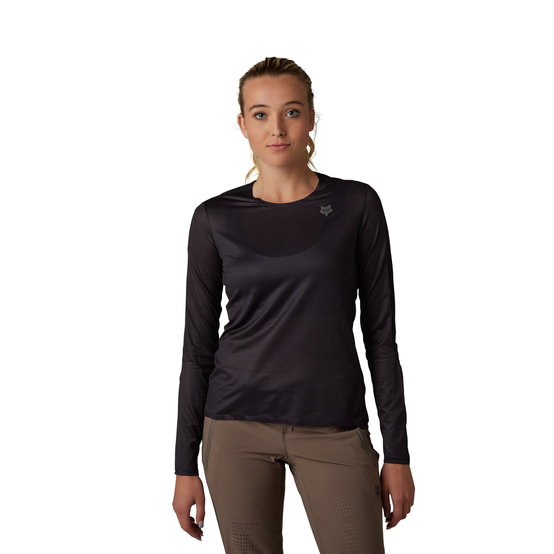 Fox Flexair Ascent Womens LS MTB Jersey - ABC Bikes