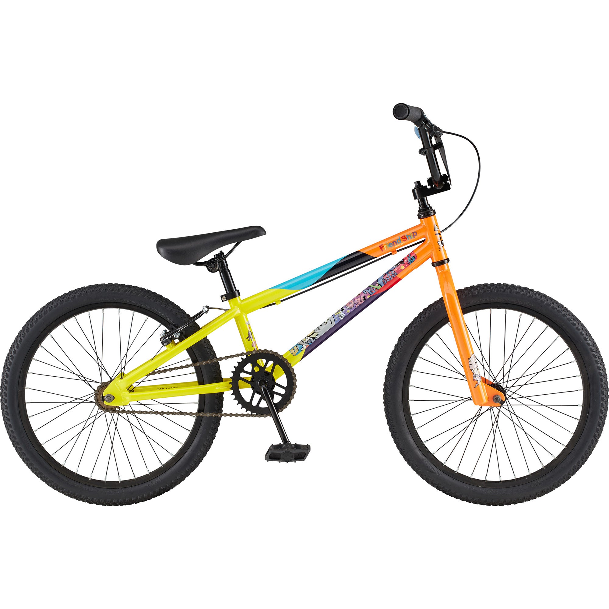 2022 GT Friend Ship 18.50 TT Gloss Yellow/Orange | ABC Bikes