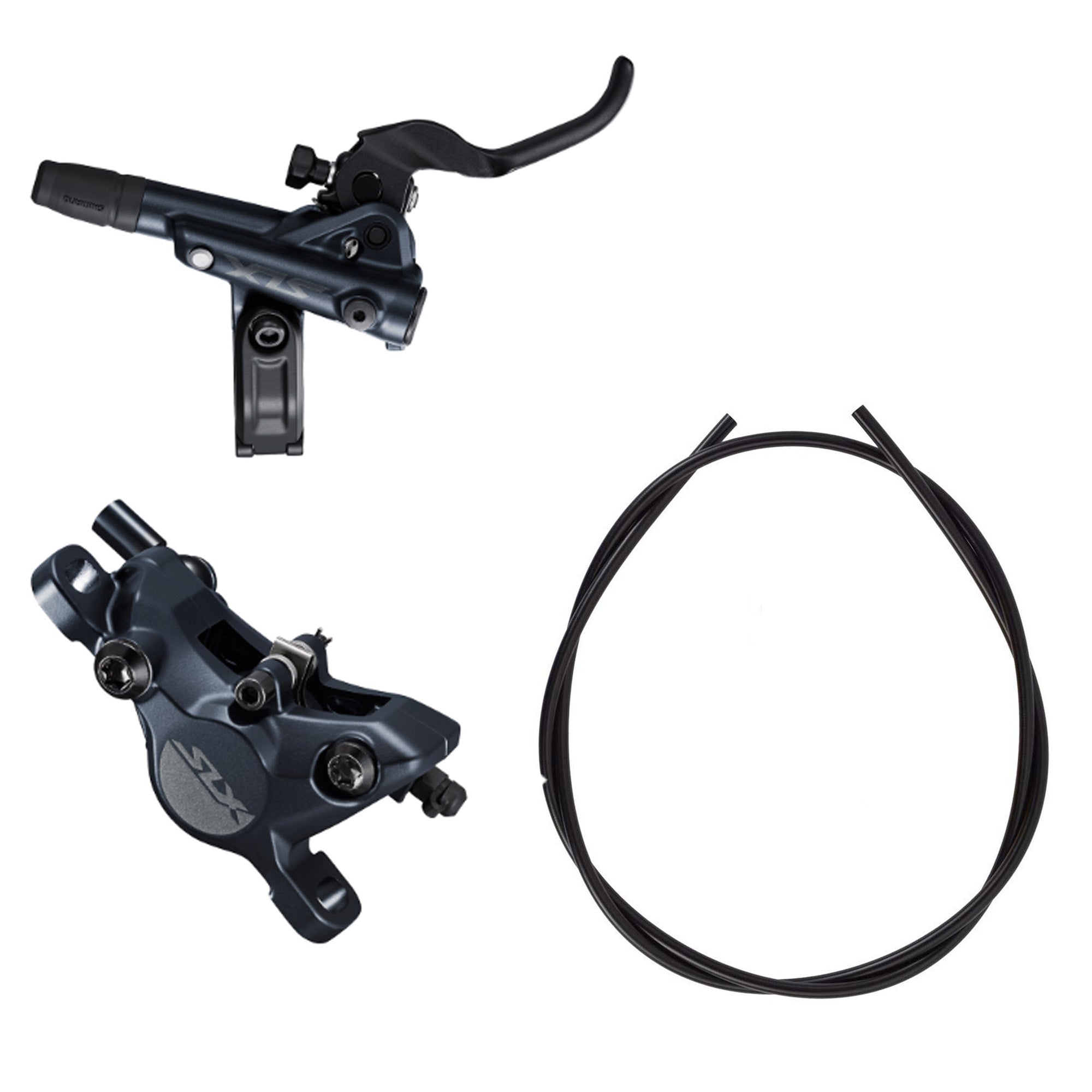 Shimano SLX M7100 Hydraulic Disc Brake Front Black | ABC Bikes